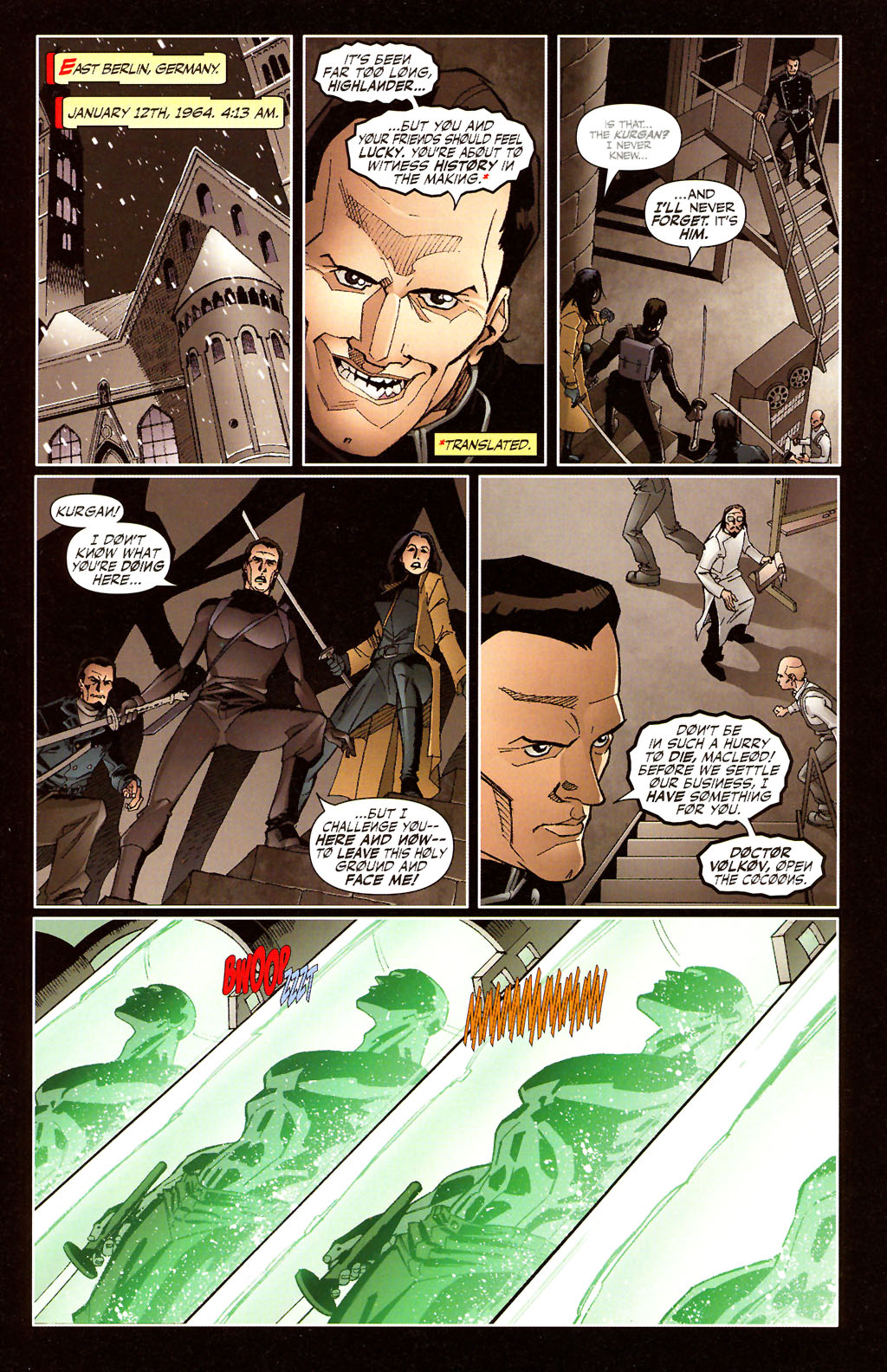 Read online Highlander comic -  Issue #3 - 5