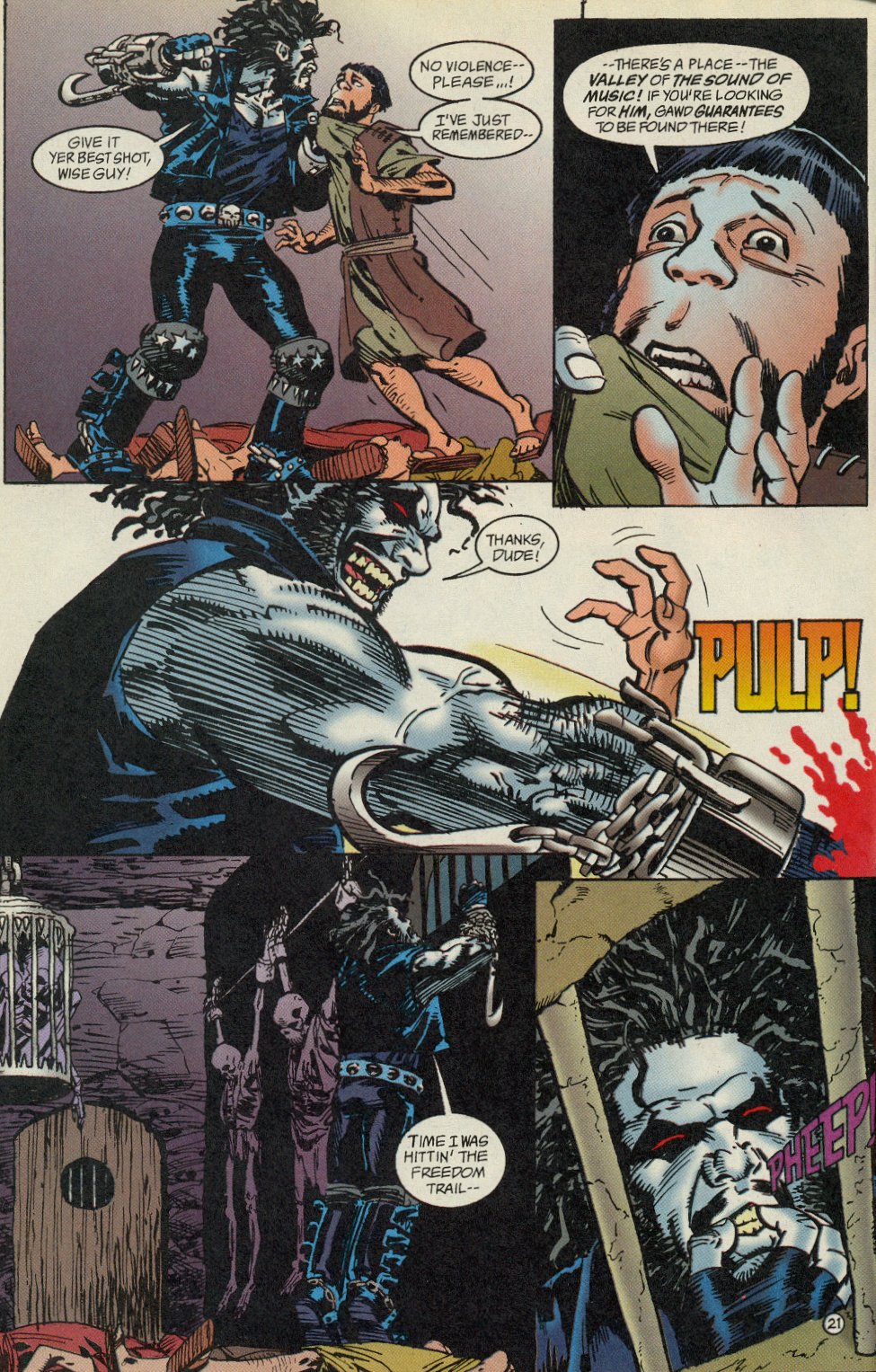 Read online Lobo: A Contract on Gawd comic -  Issue #1 - 22