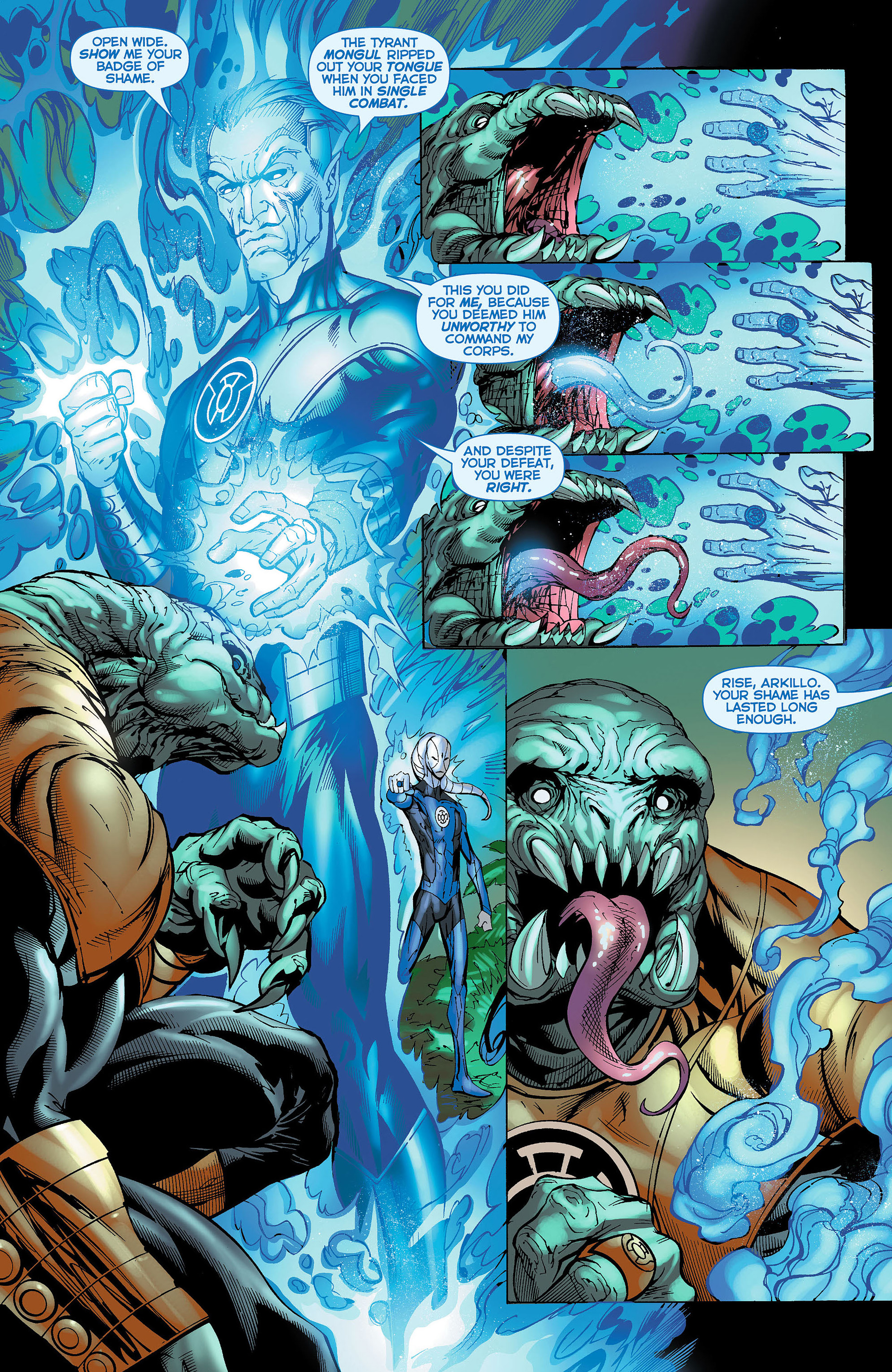 Read online Green Lantern: New Guardians comic -  Issue #4 - 14