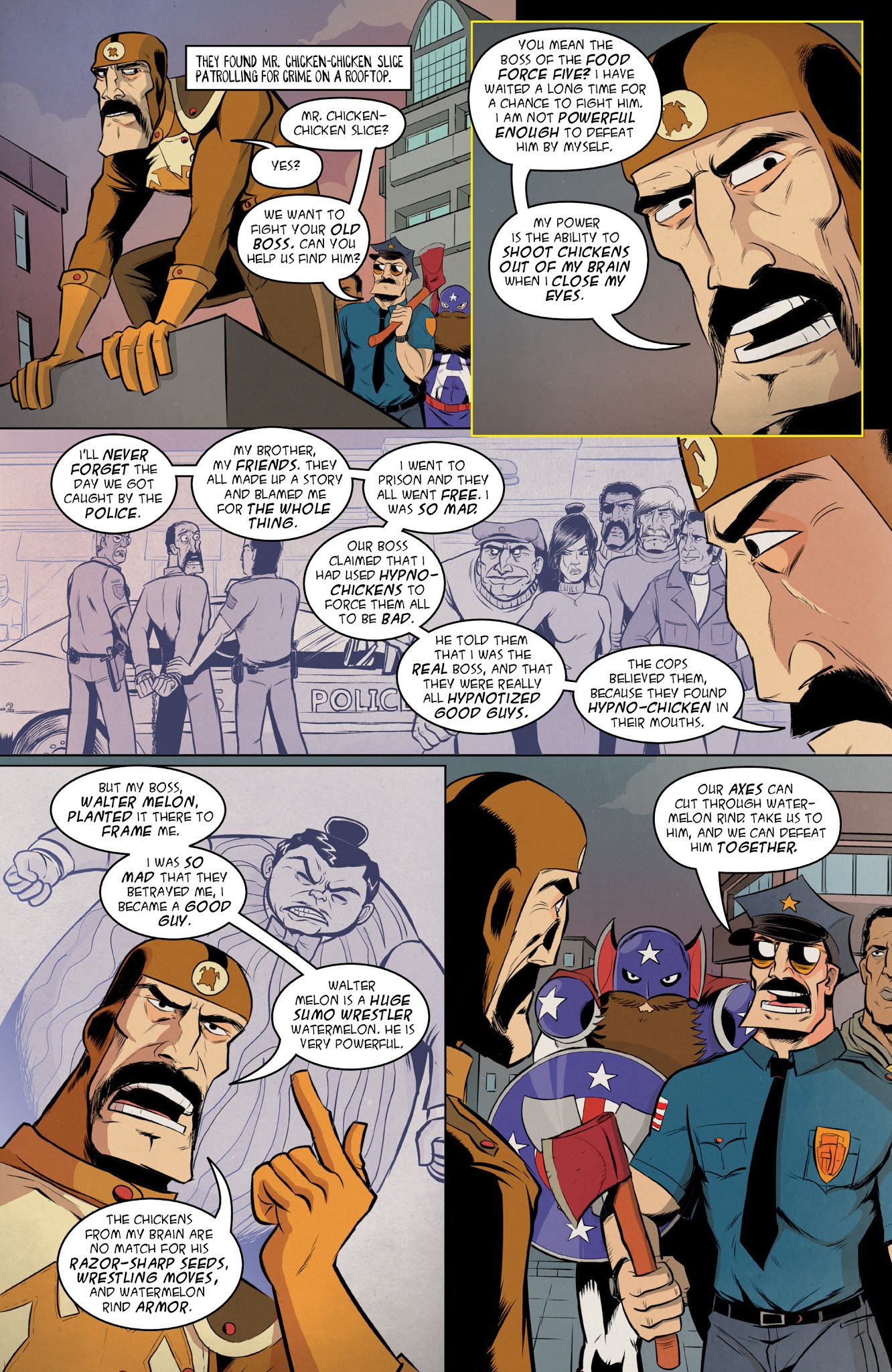 Read online Axe Cop comic -  Issue # TPB 6 - 16