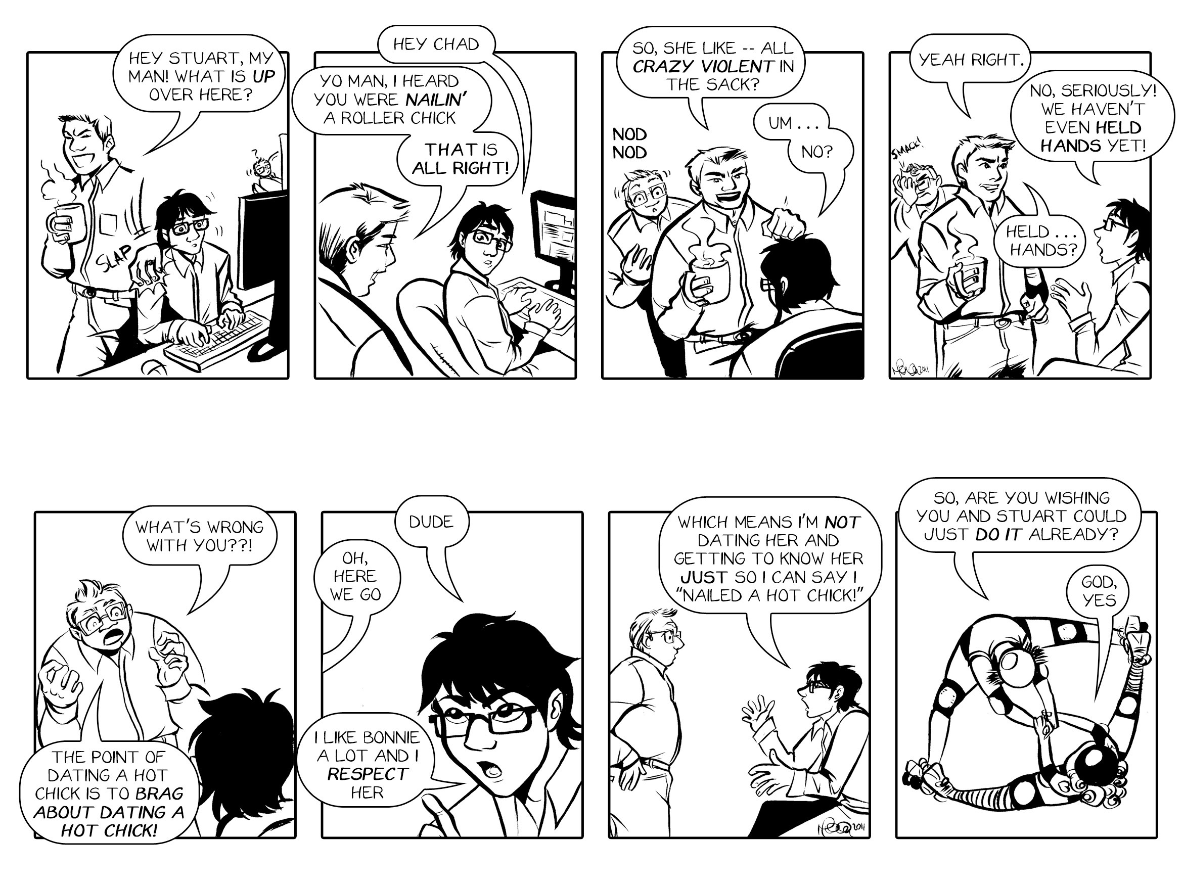 Read online Bonnie N. Collide, Nine to Five comic -  Issue #2 - 9