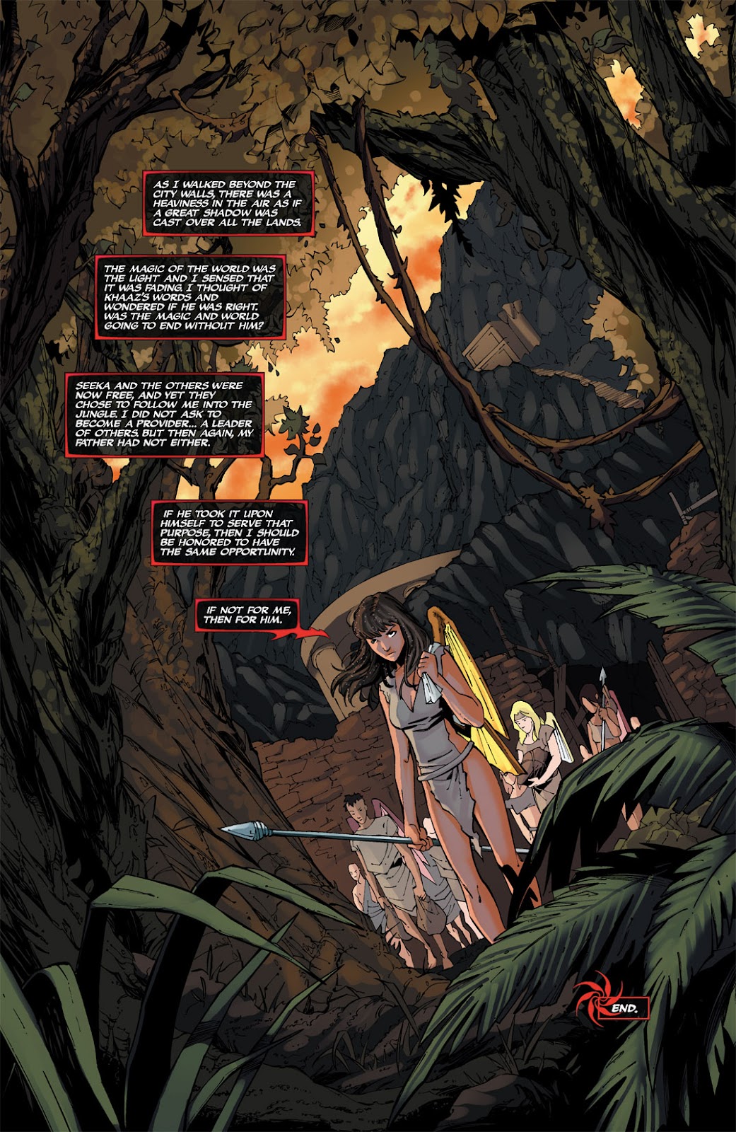Michael Turner's Soulfire: Chaos Reign issue 3 - Page 23