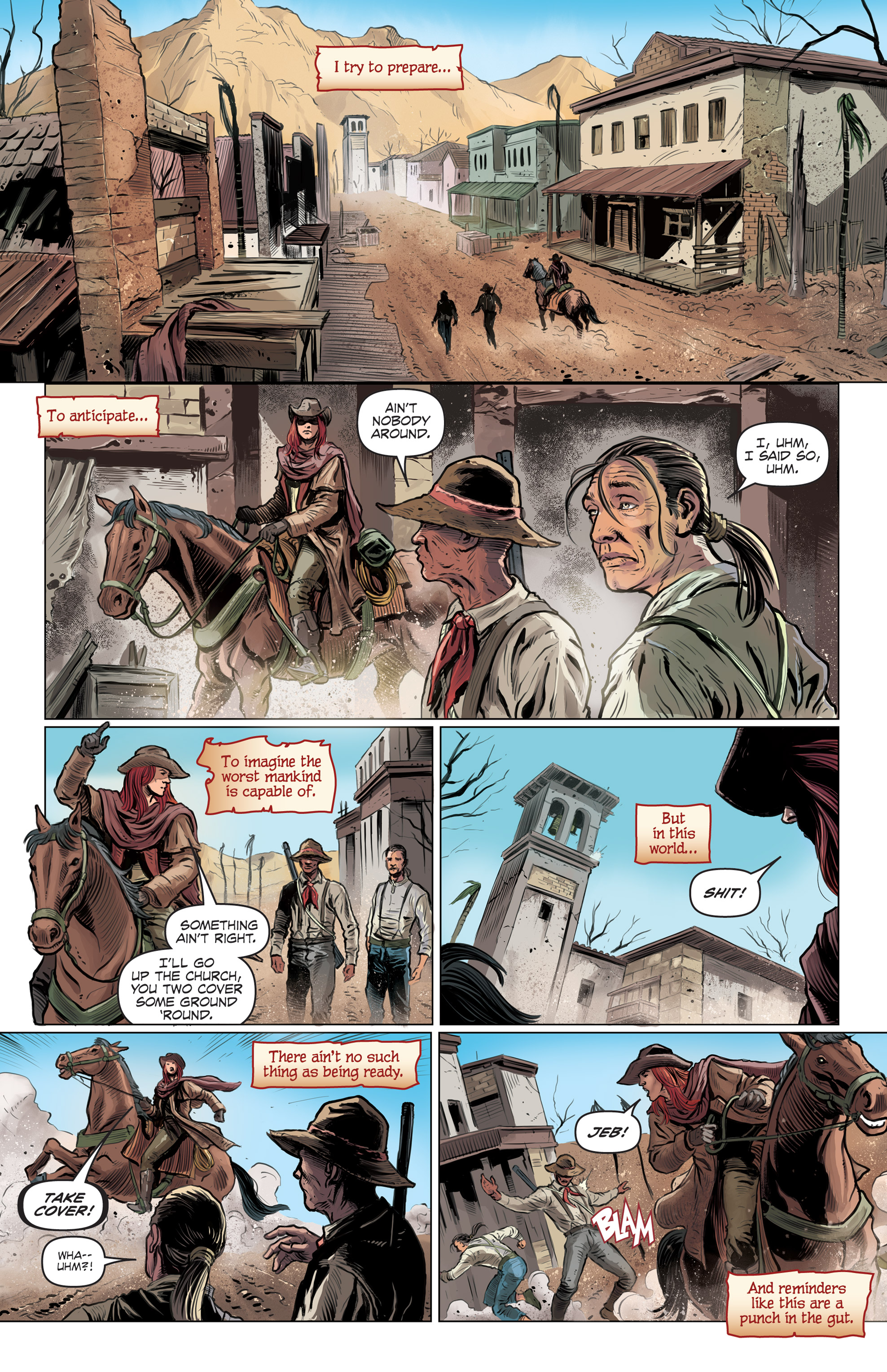 Read online The Few and Cursed comic -  Issue #3 - 9