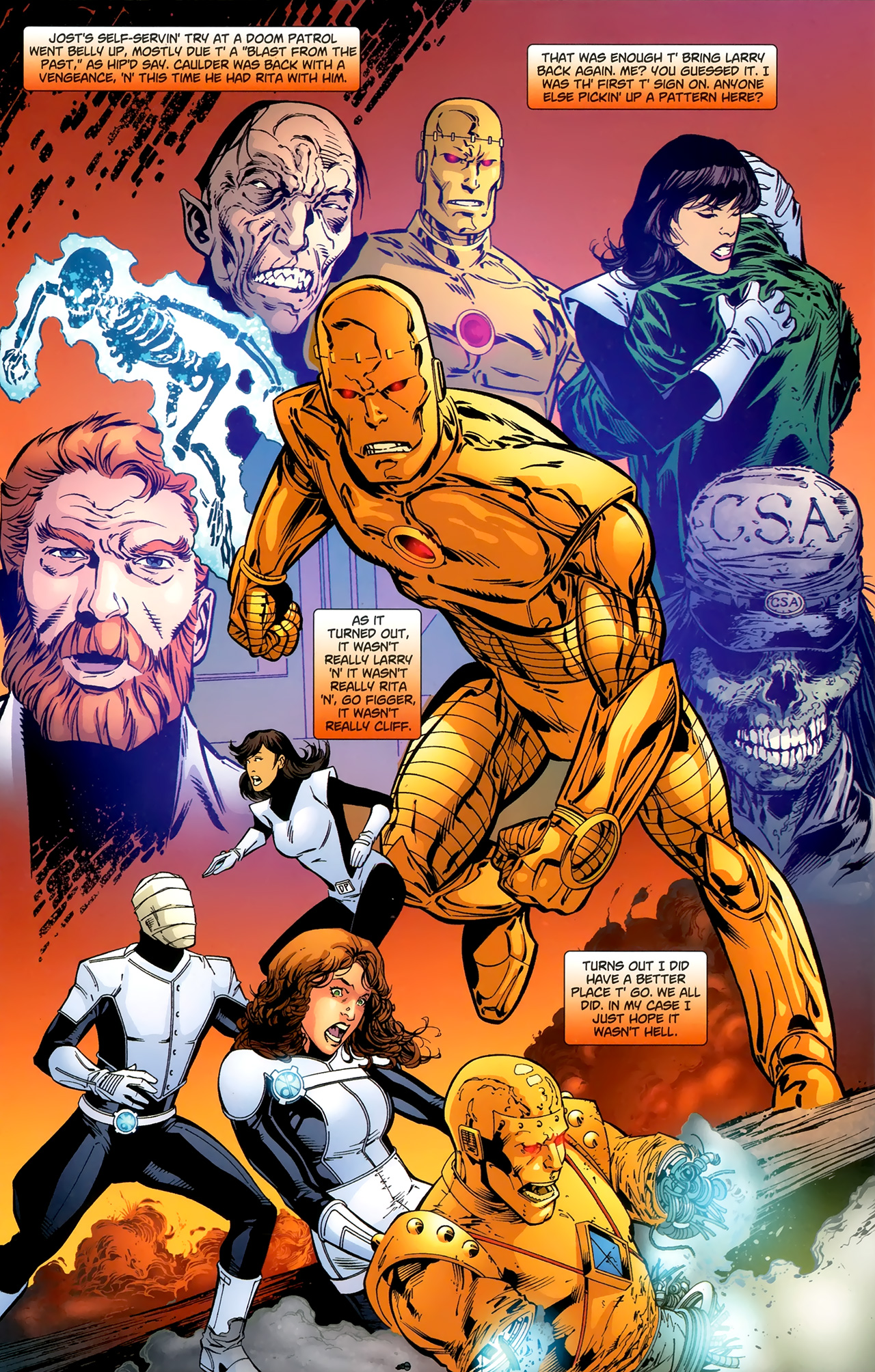 Read online Doom Patrol (2009) comic -  Issue #21 - 19