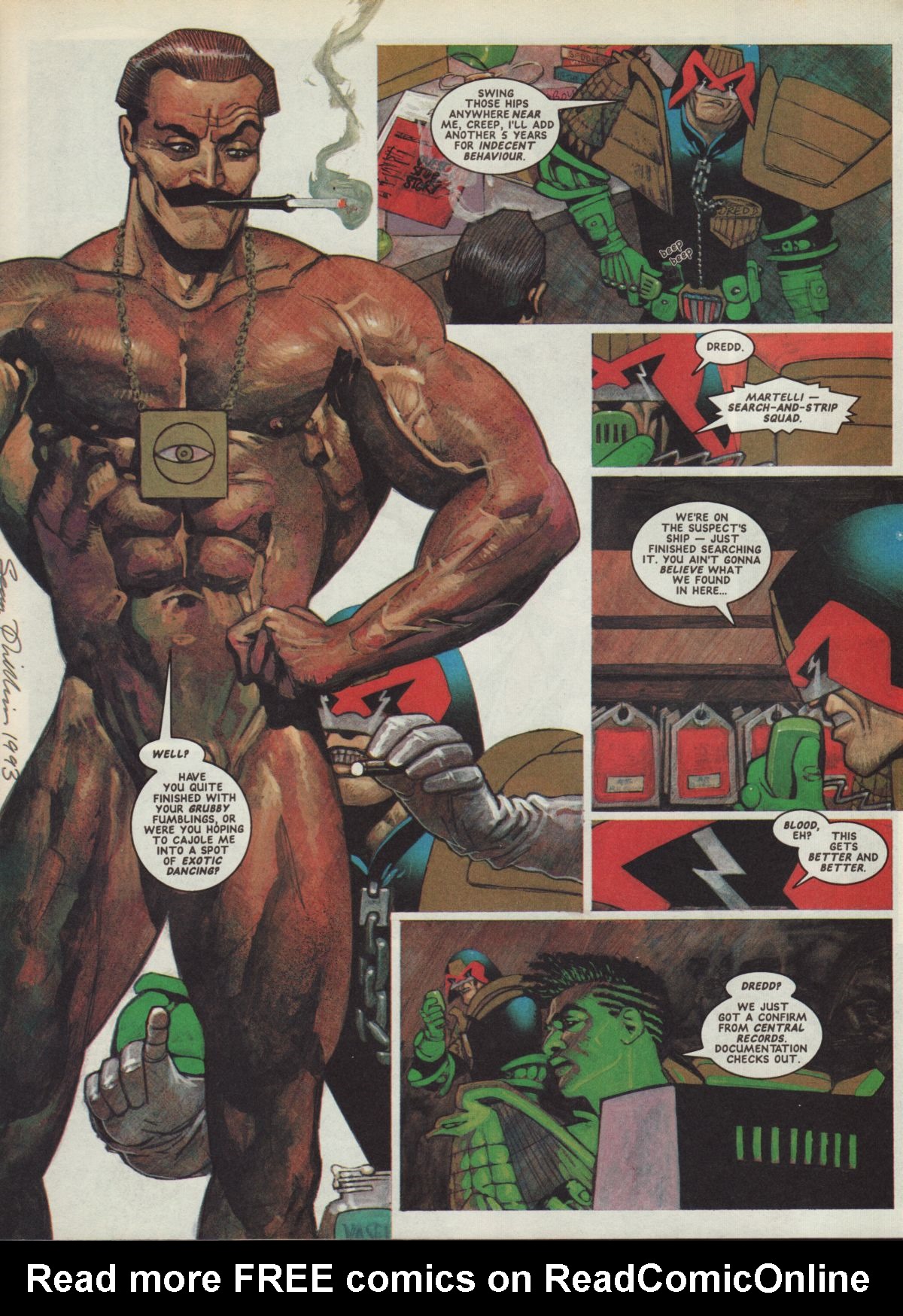 Read online Judge Dredd: The Megazine (vol. 2) comic -  Issue #26 - 38