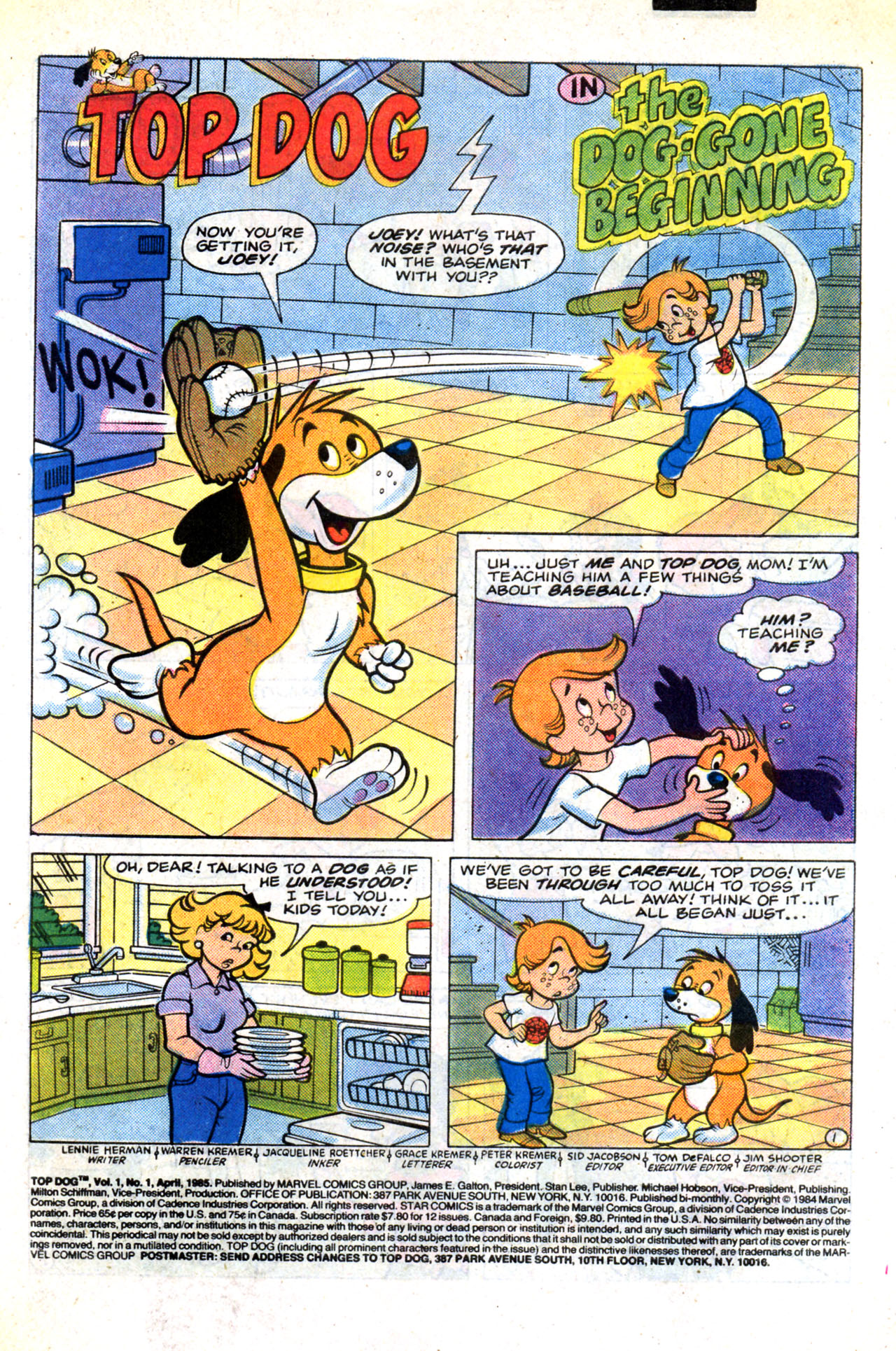 Read online Top Dog comic -  Issue #1 - 3