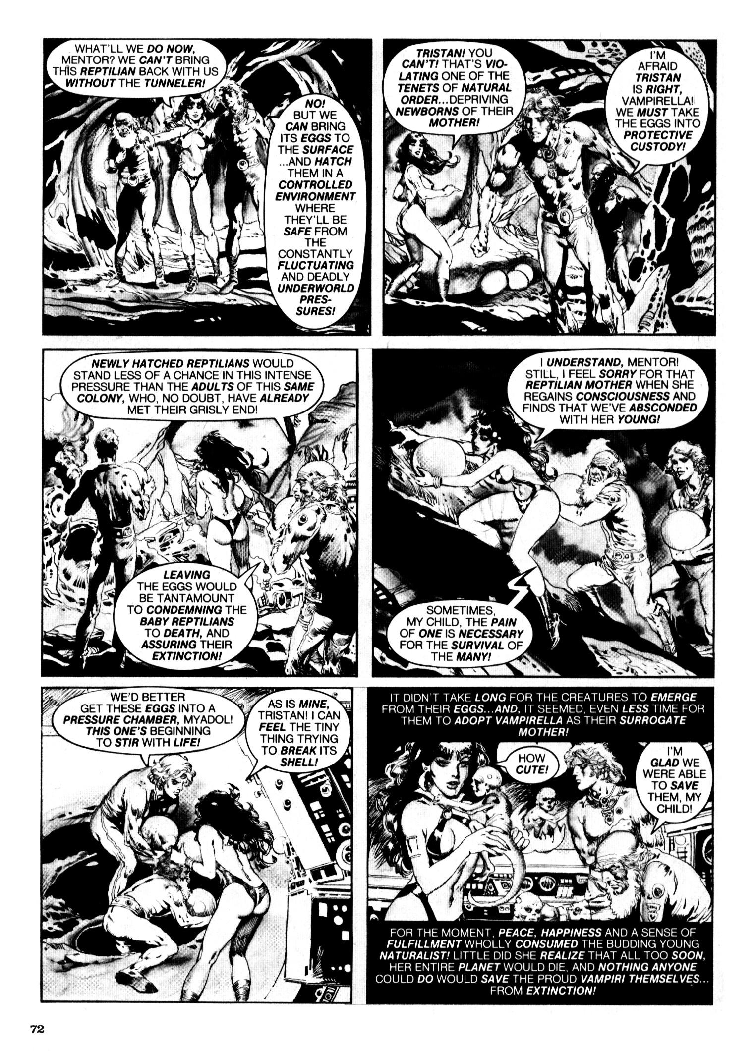 Read online Vampirella (1969) comic -  Issue #110 - 72