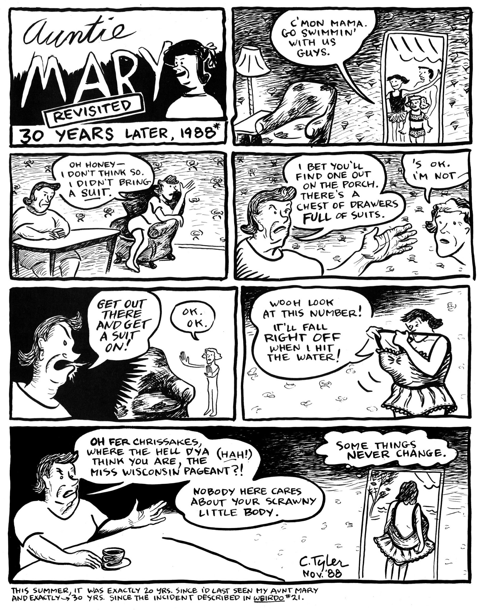 Read online Weirdo comic -  Issue #24 - 25