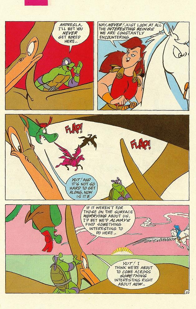 Read online Teenage Mutant Ninja Turtles Presents: Donatello and Leatherhead comic -  Issue #3 - 21