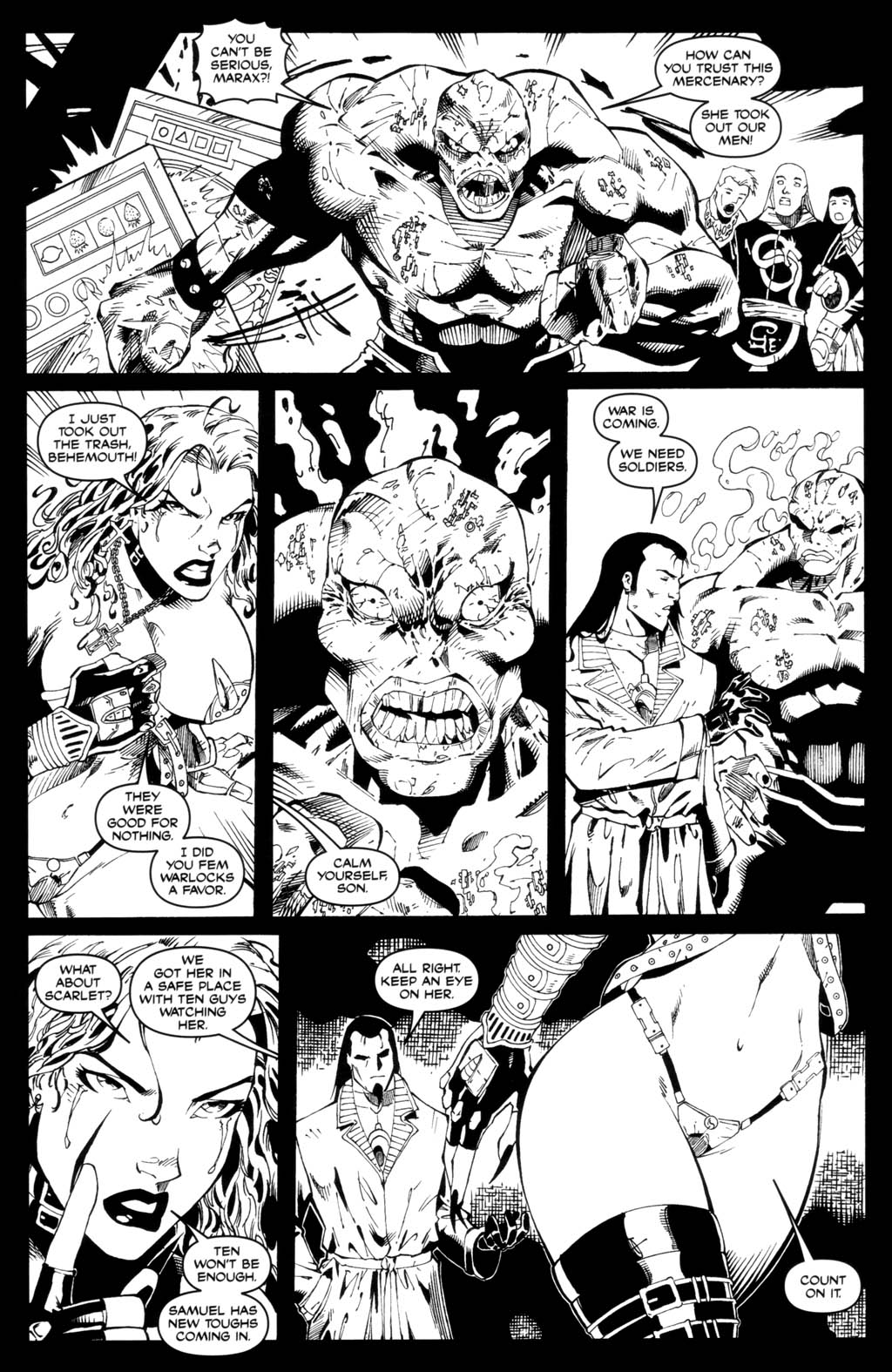 Read online Brian Pulido's War Angel comic -  Issue #2 - 19