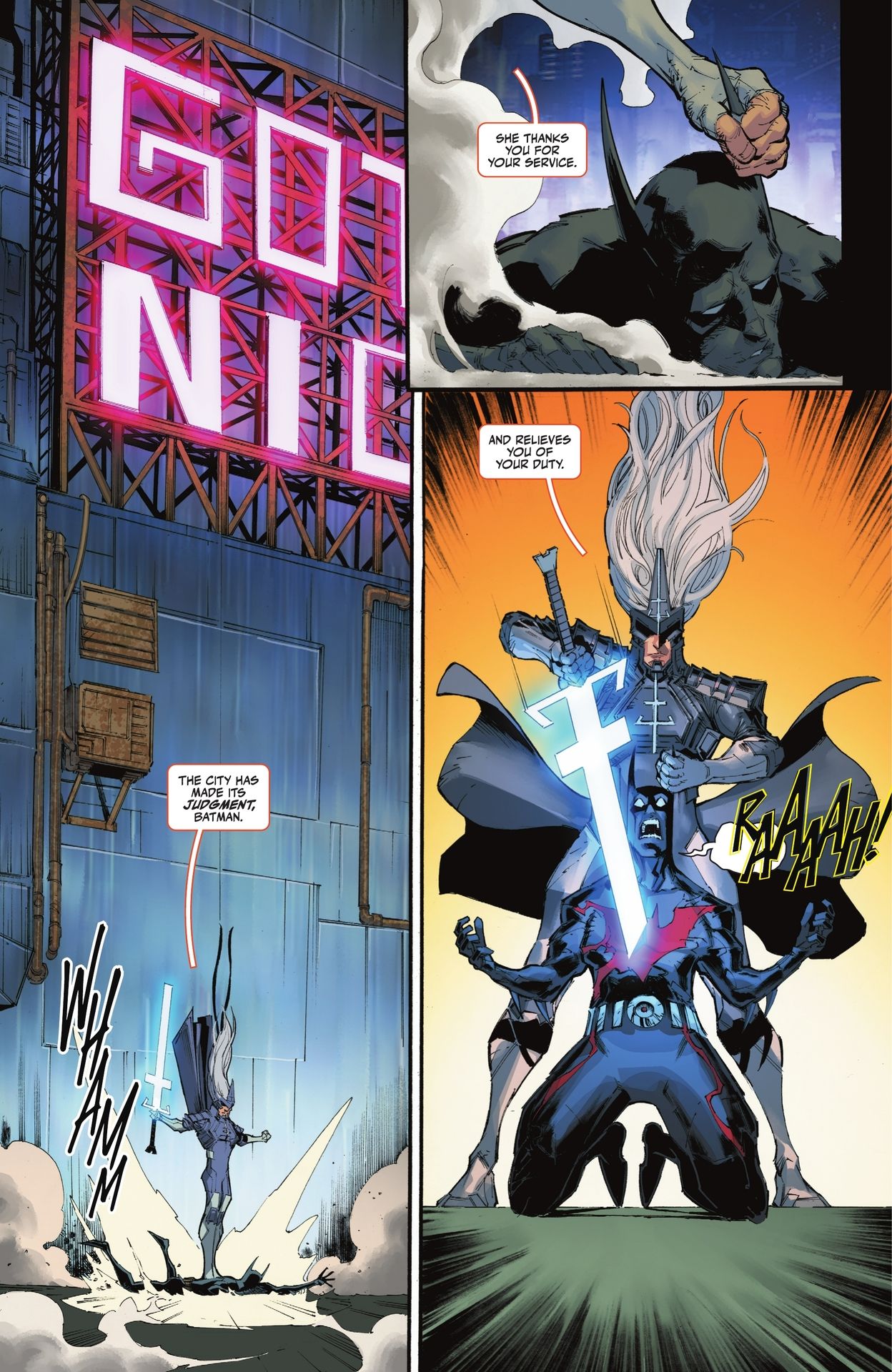 Read online Batman Beyond: Neo-Year comic -  Issue #4 - 11