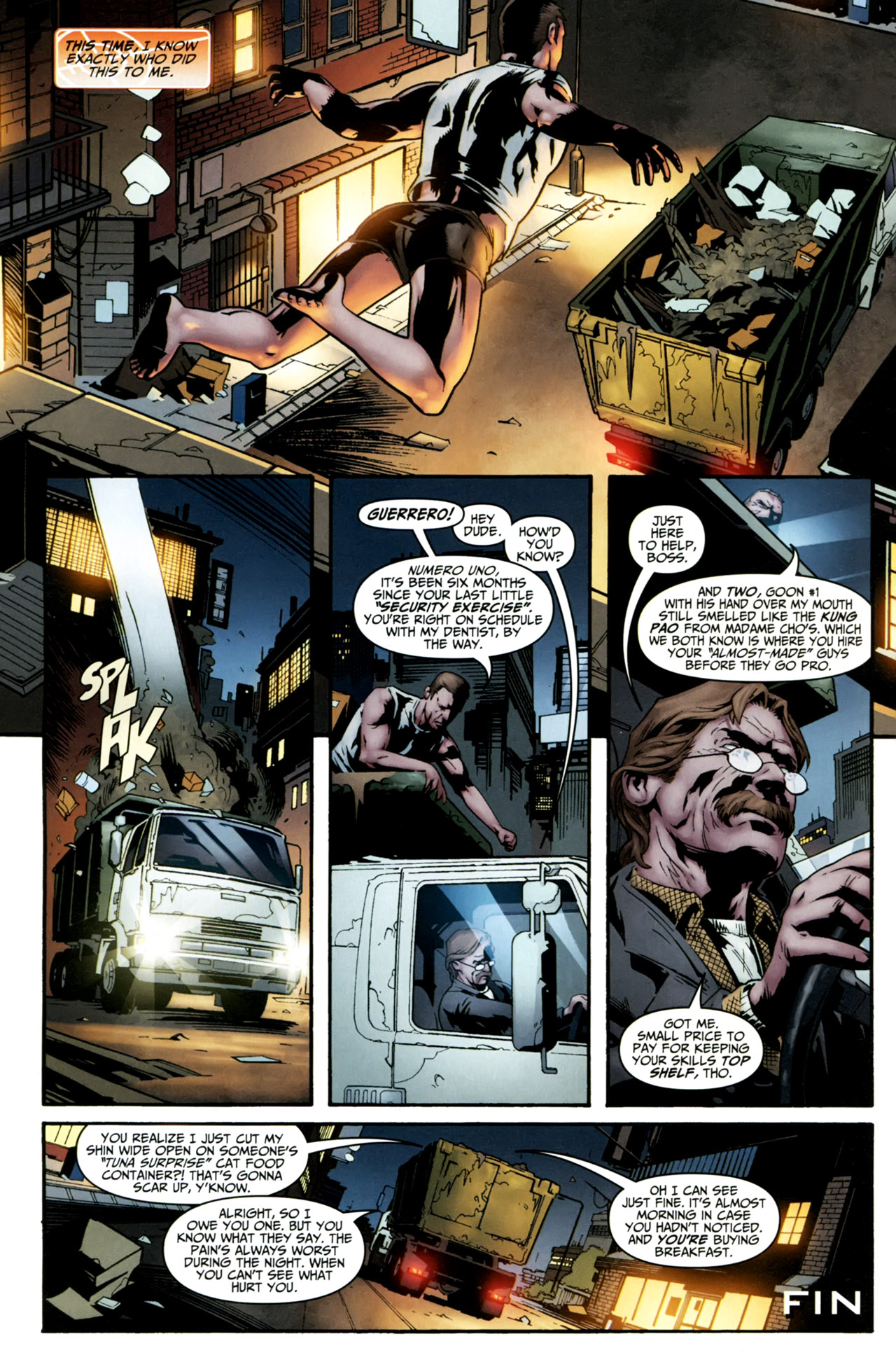 Read online Human Target (2010) comic -  Issue #2 - 23