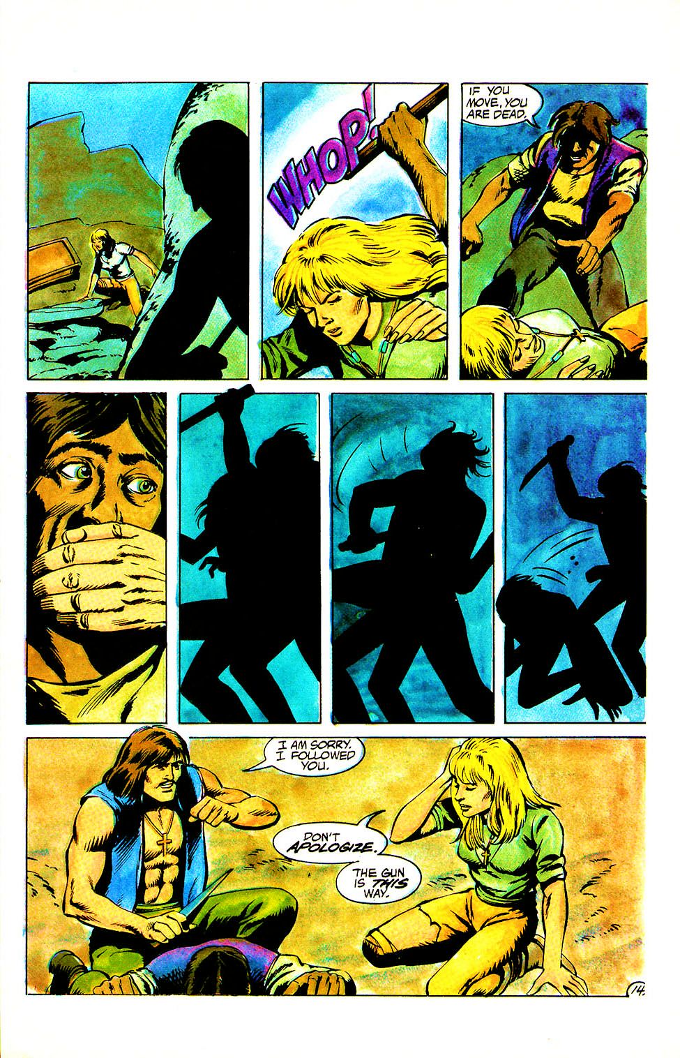 Read online Evangeline comic -  Issue #4 - 17