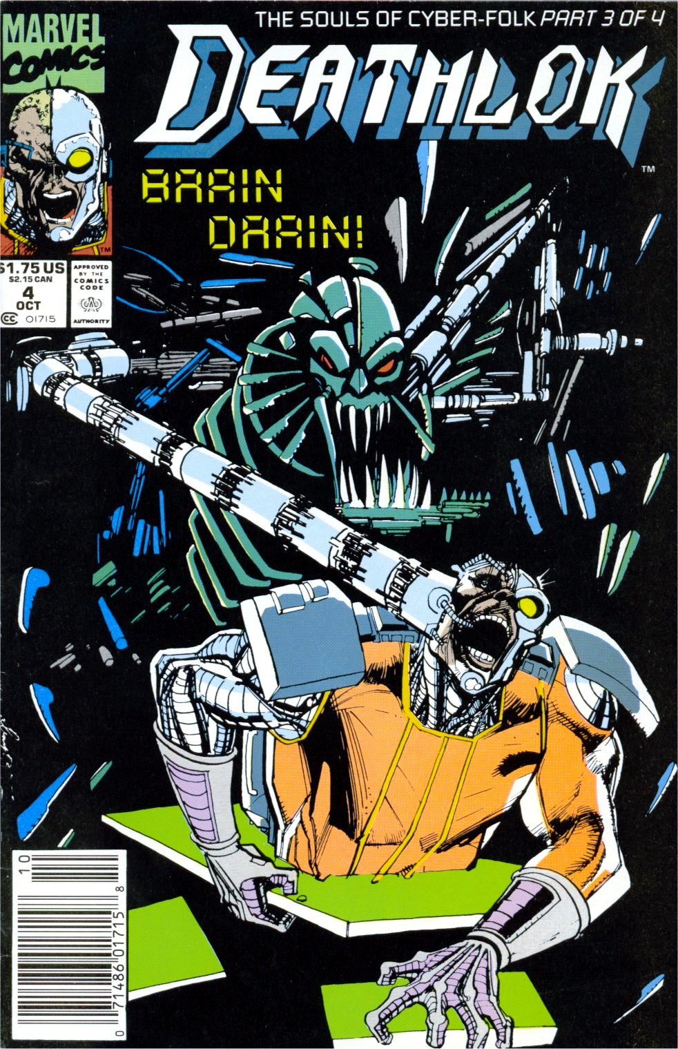 Read online Deathlok (1991) comic -  Issue #4 - 1