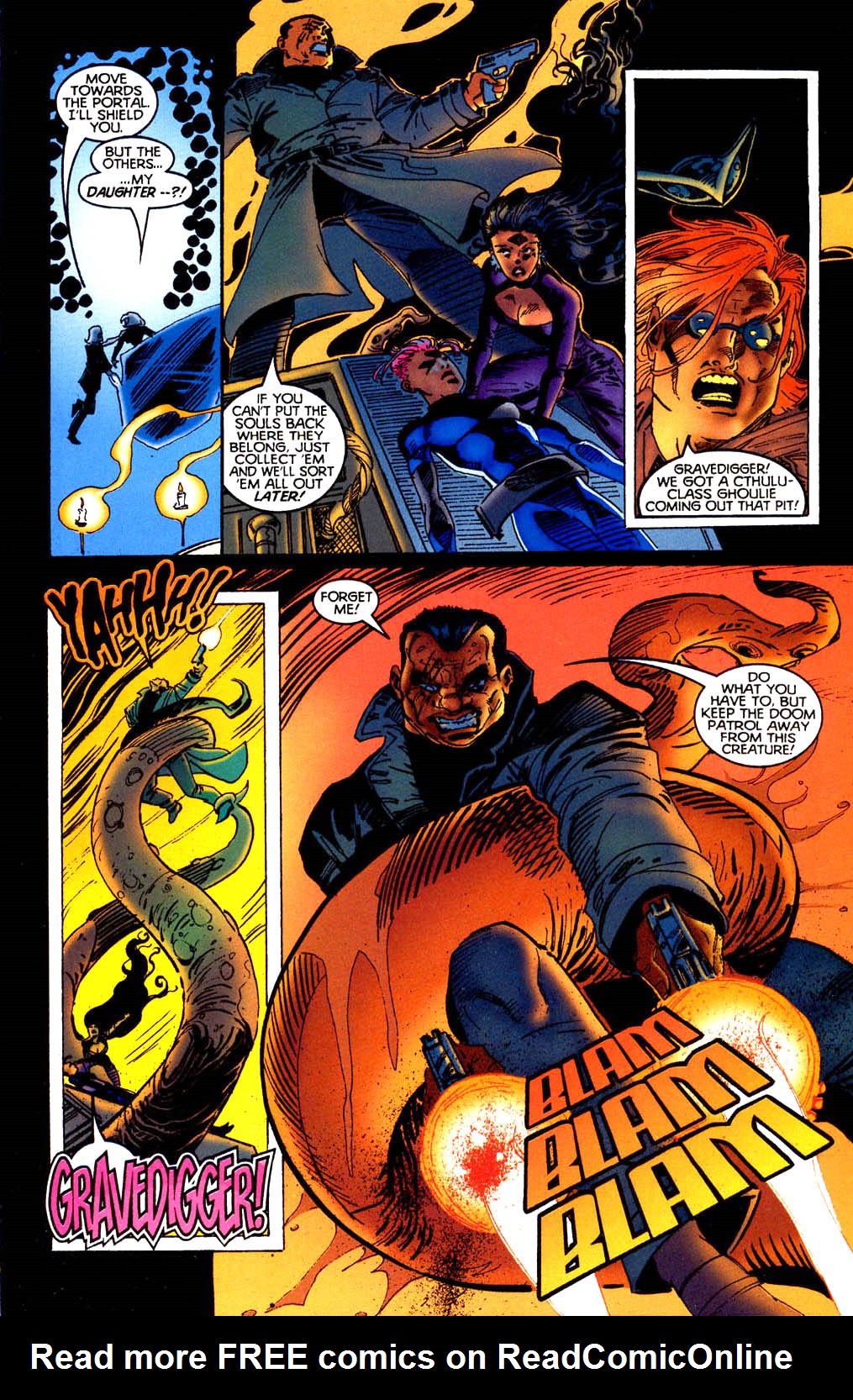 Read online Tangent Comics/ Nightwing: Night Force comic -  Issue # Full - 19