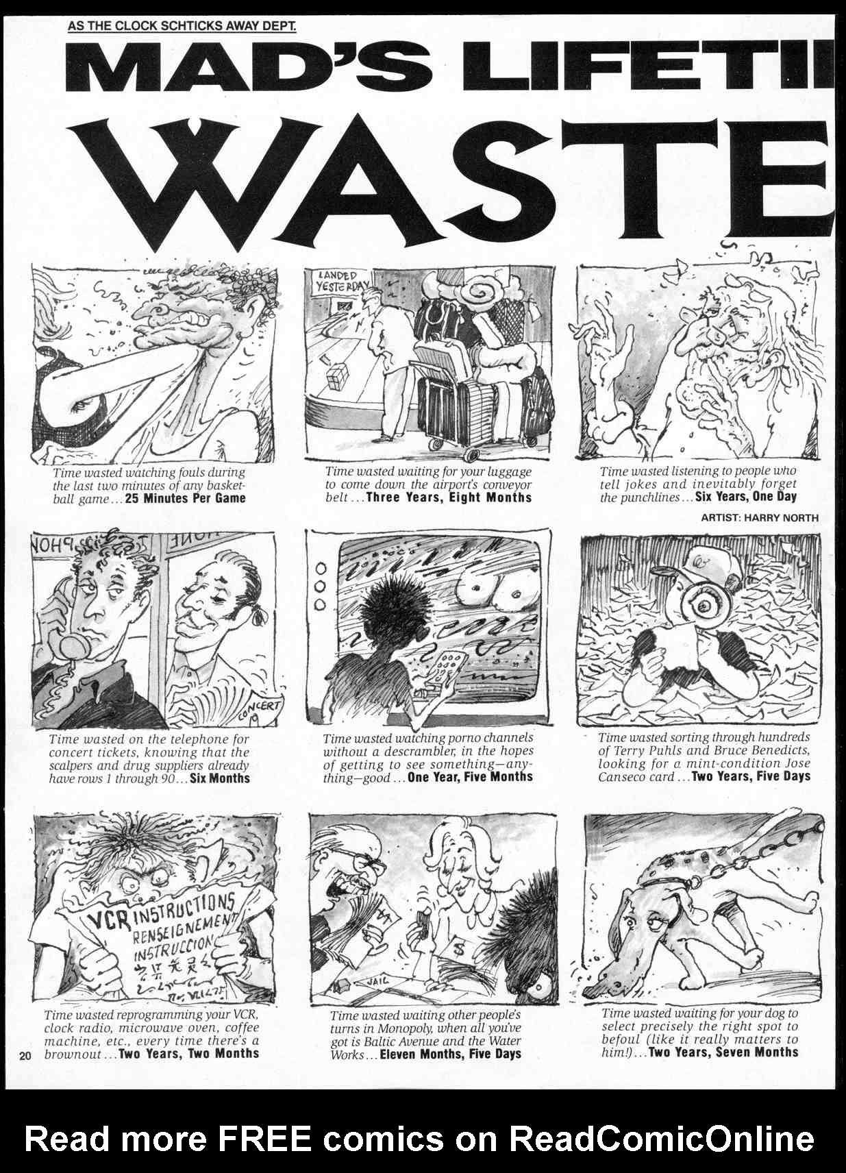 Read online MAD comic -  Issue #302 - 23