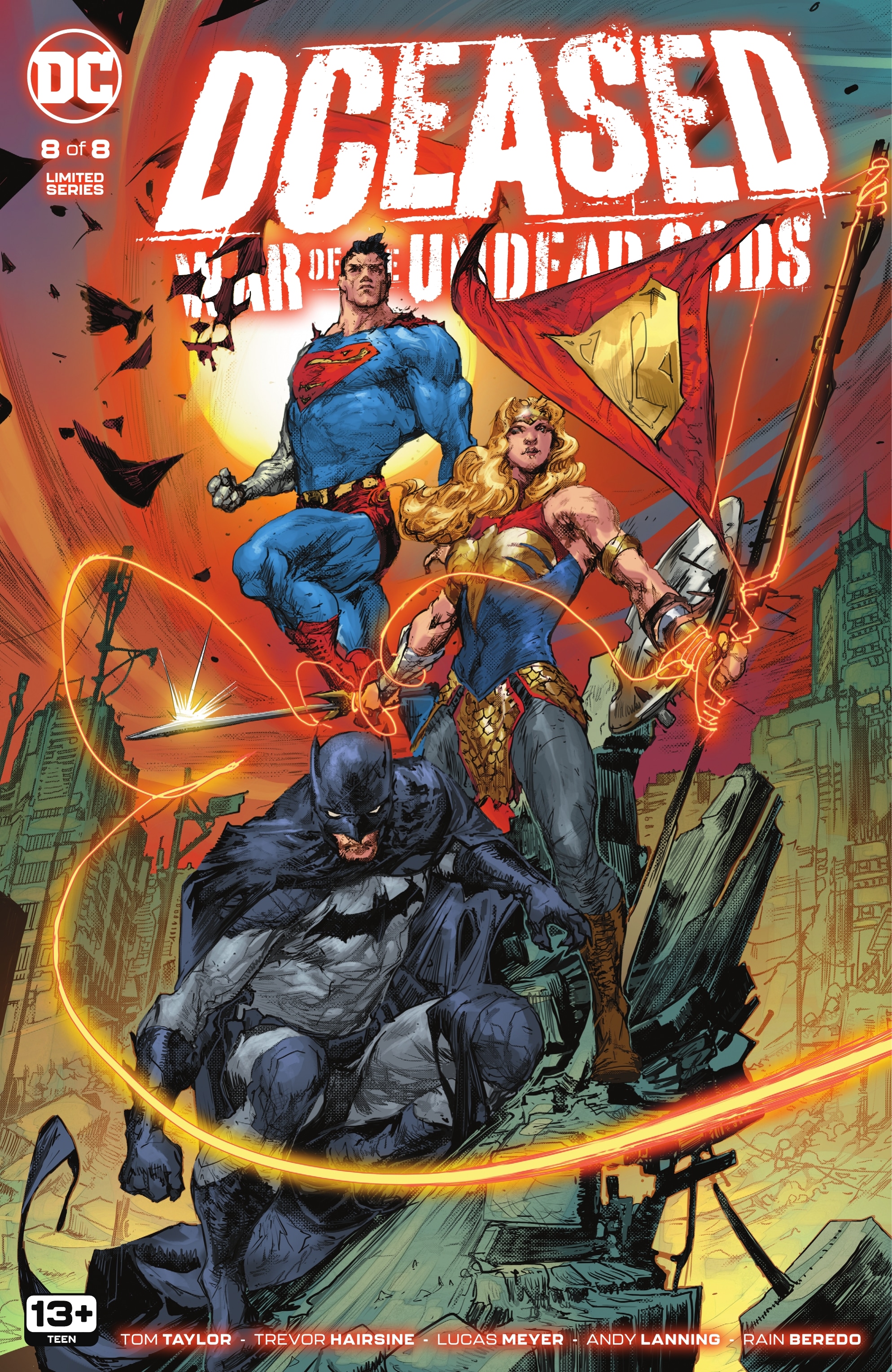 Read online DCeased: War of the Undead Gods comic -  Issue #8 - 1