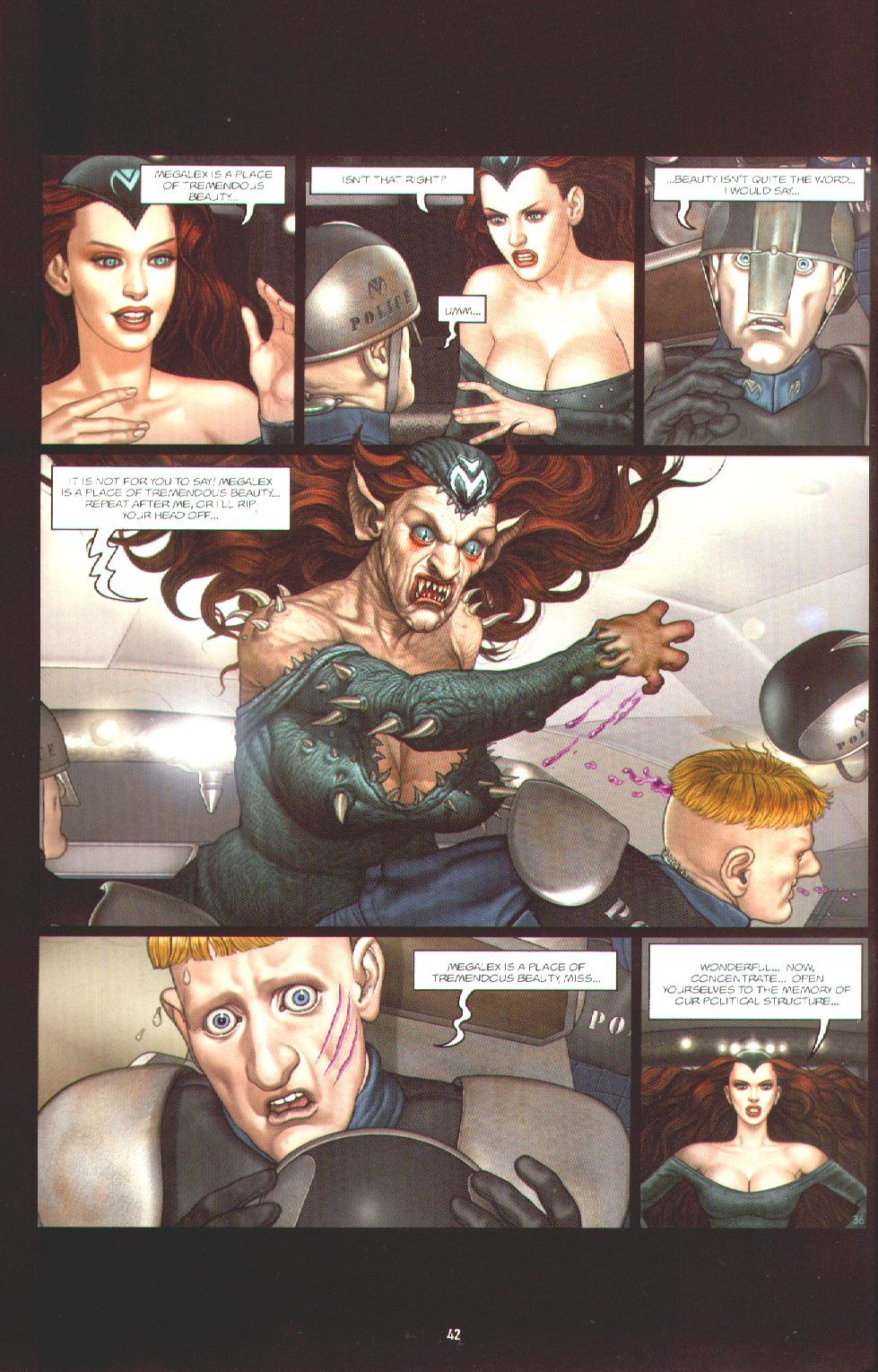 Read online Metal Hurlant comic -  Issue #4 - 42