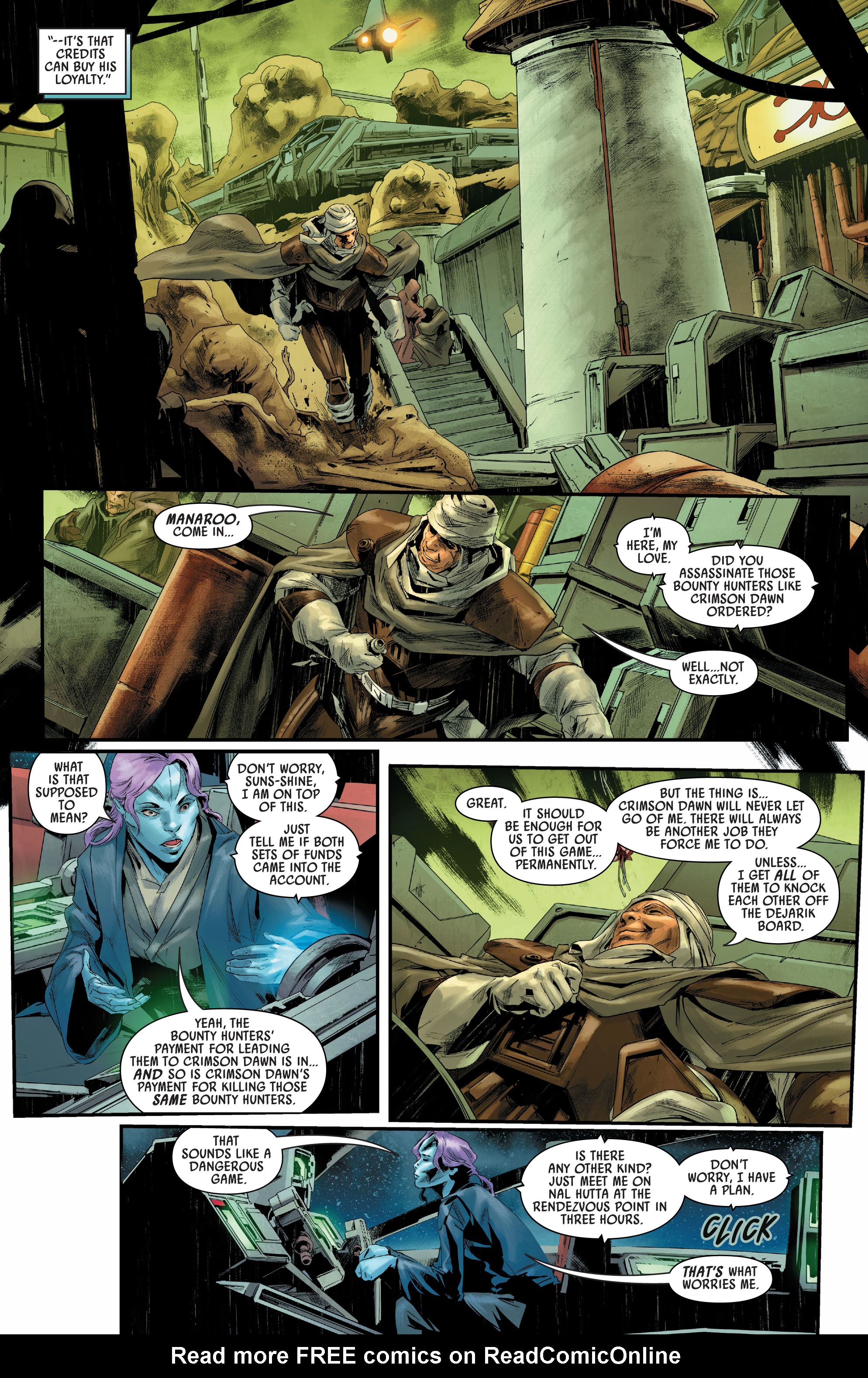Read online Star Wars: Bounty Hunters comic -  Issue #24 - 15