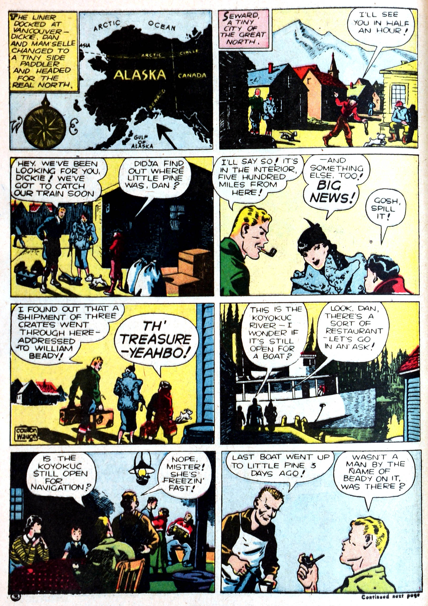 Read online Famous Funnies comic -  Issue #87 - 14
