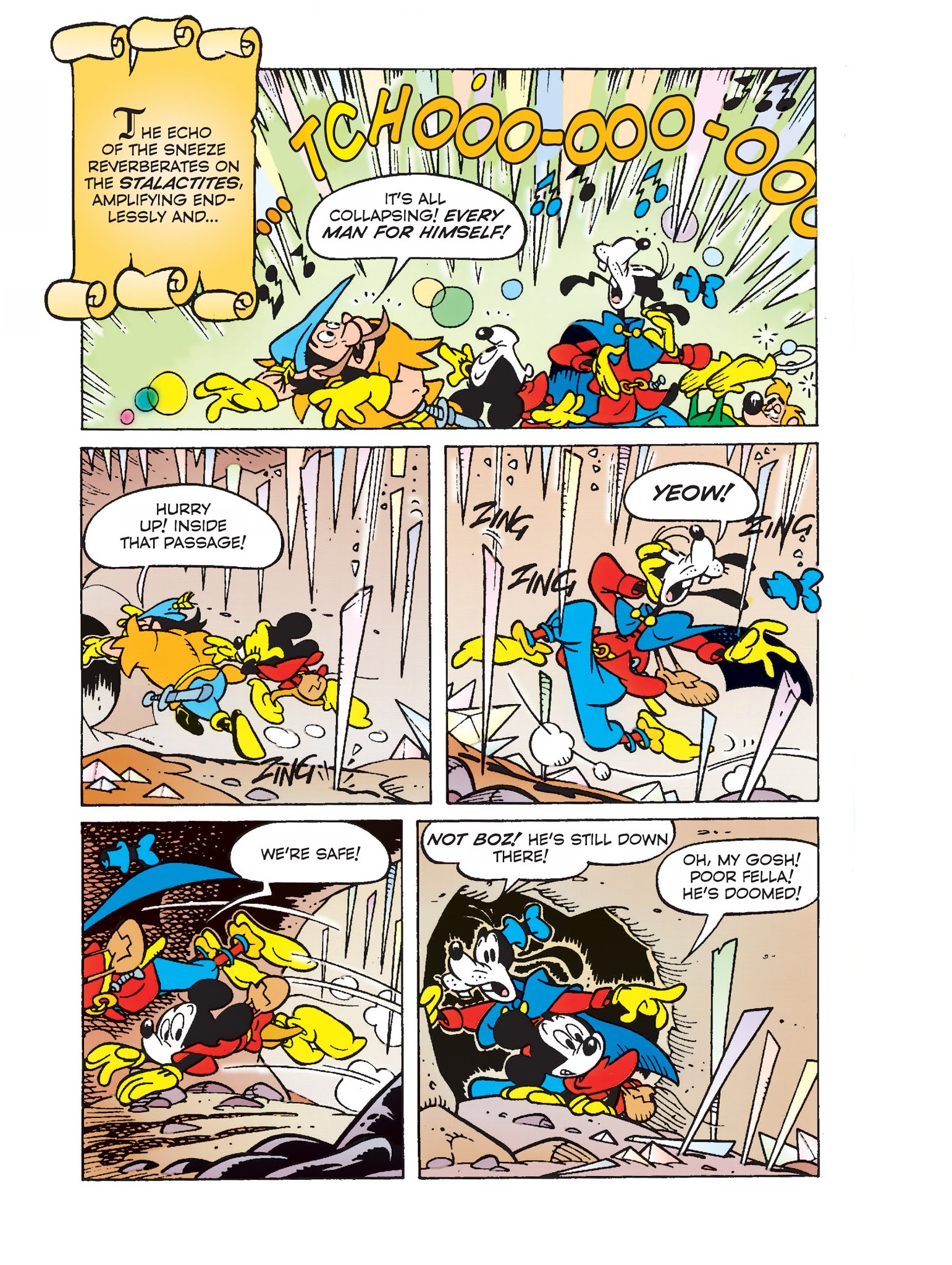 Read online Mickey Mouse and the Sleeping Beauty in the Stars comic -  Issue #1 - 29