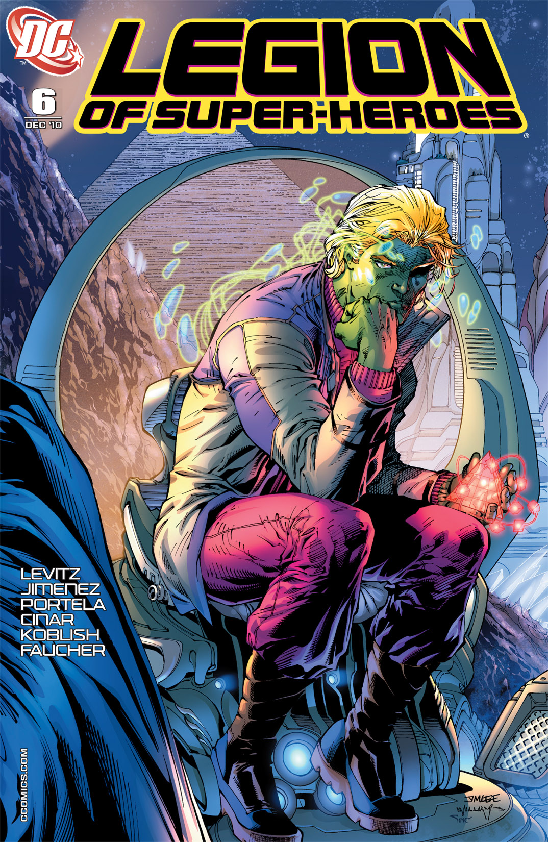 Read online Legion of Super-Heroes (2010) comic -  Issue #6 - 2