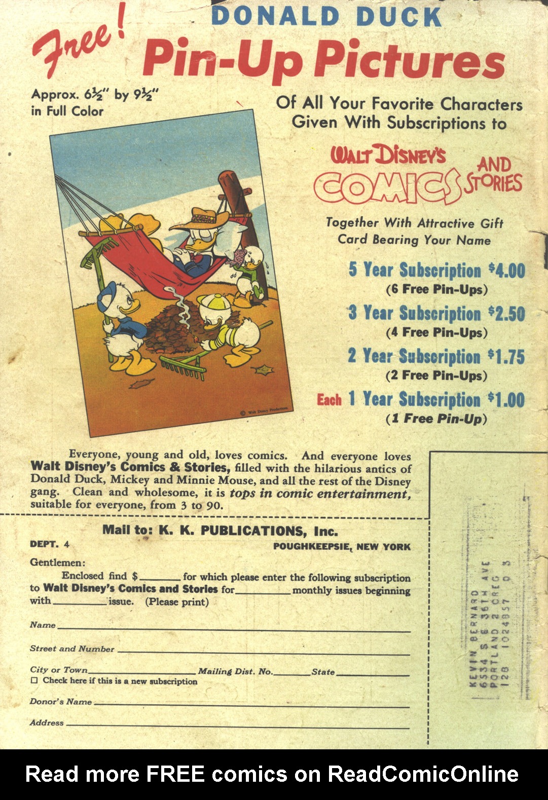 Read online Walt Disney's Comics and Stories comic -  Issue #91 - 52