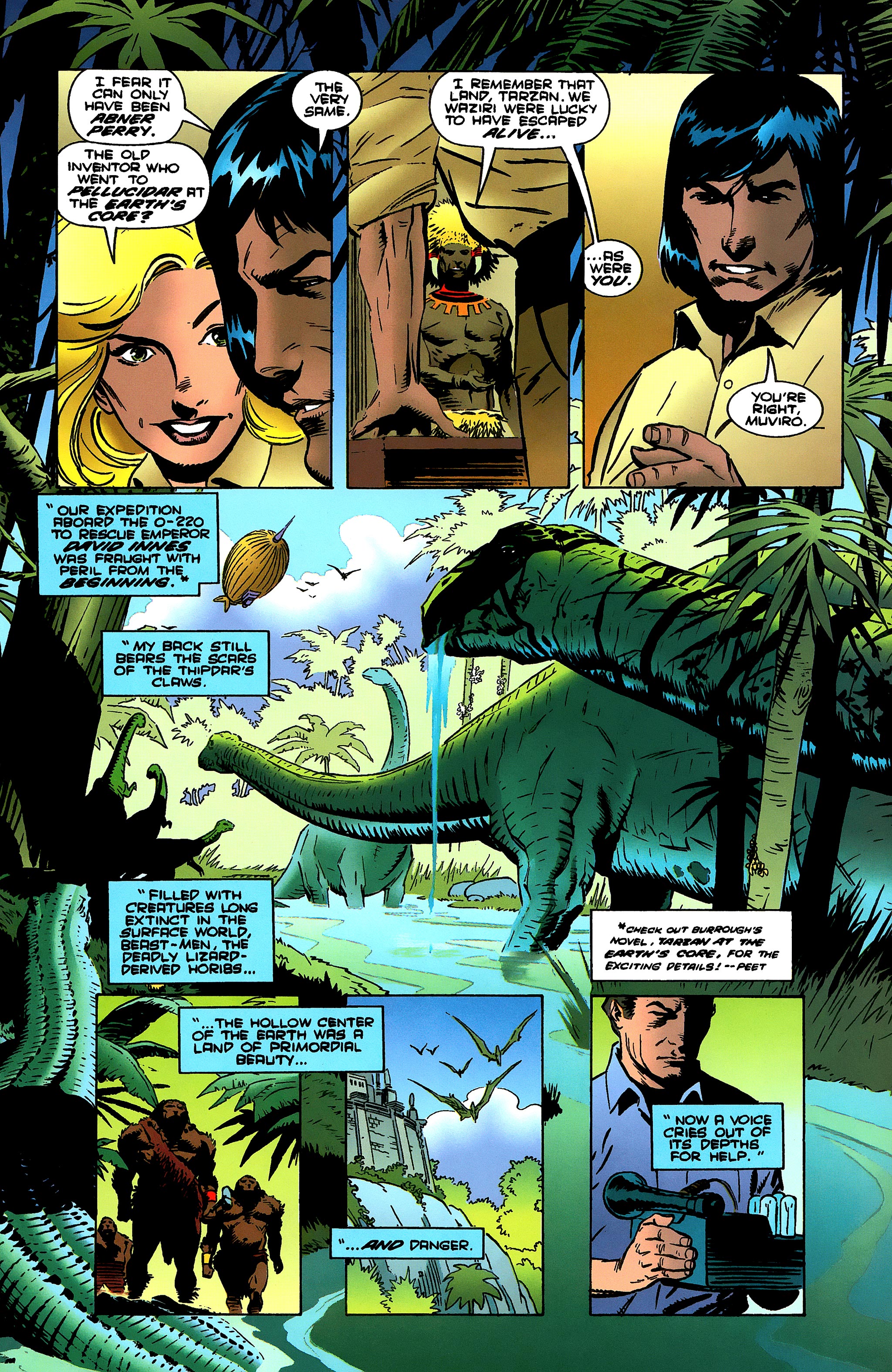 Read online Tarzan vs. Predator at the Earth's Core comic -  Issue #1 - 7