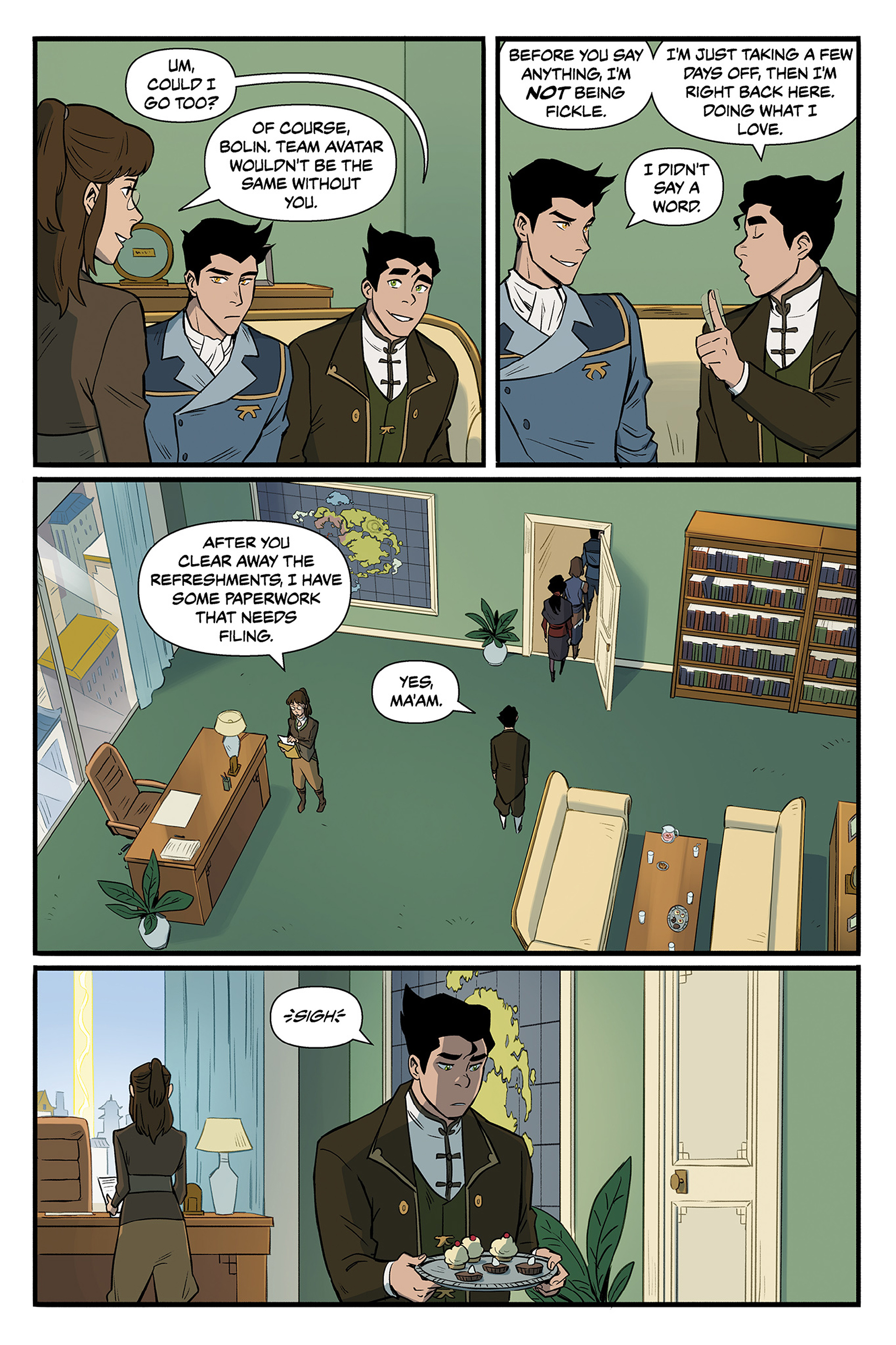 Read online The Legend of Korra: Ruins of the Empire Omnibus comic -  Issue # TPB (Part 1) - 30