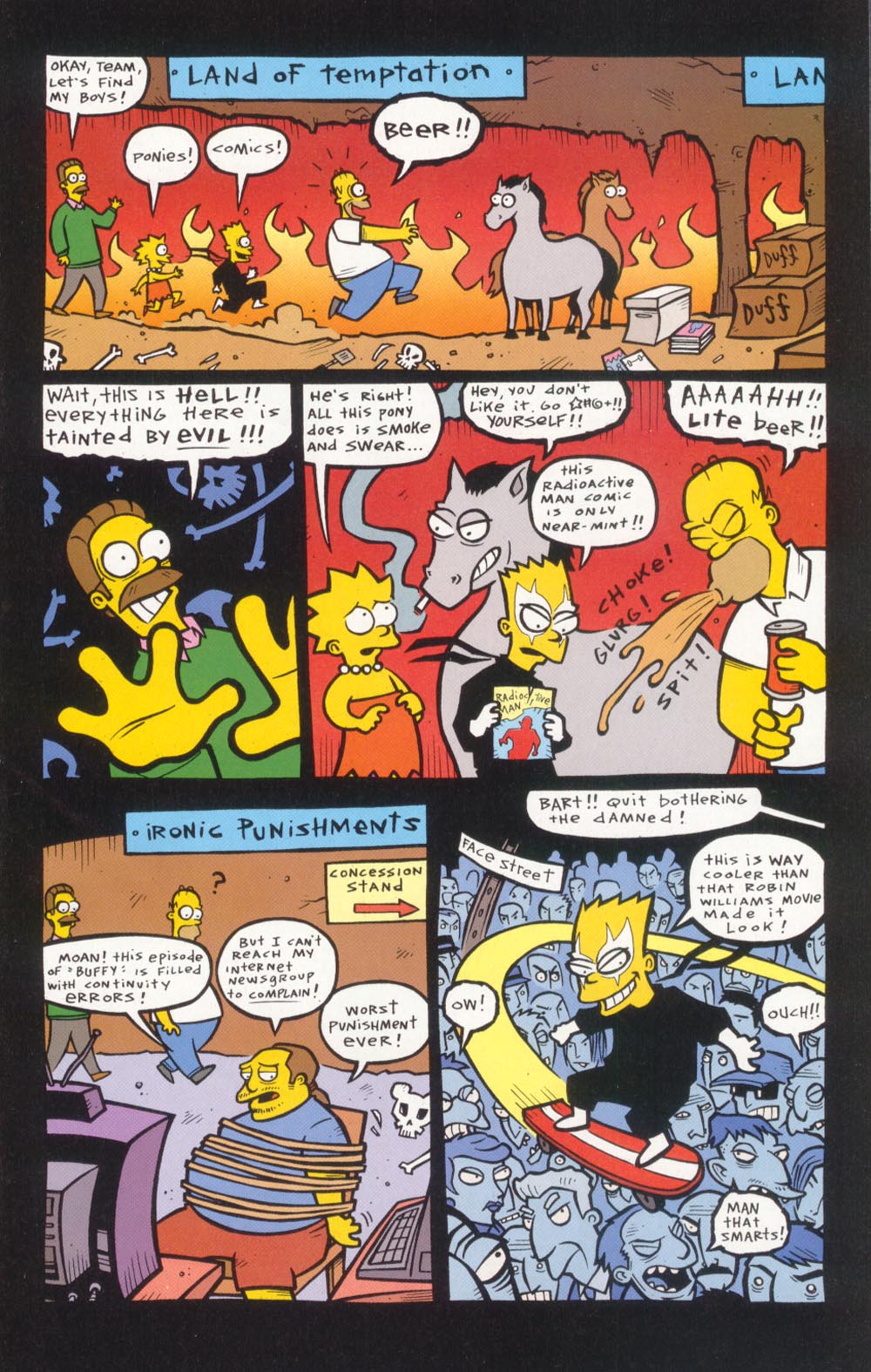 Read online Treehouse of Horror comic -  Issue #6 - 12