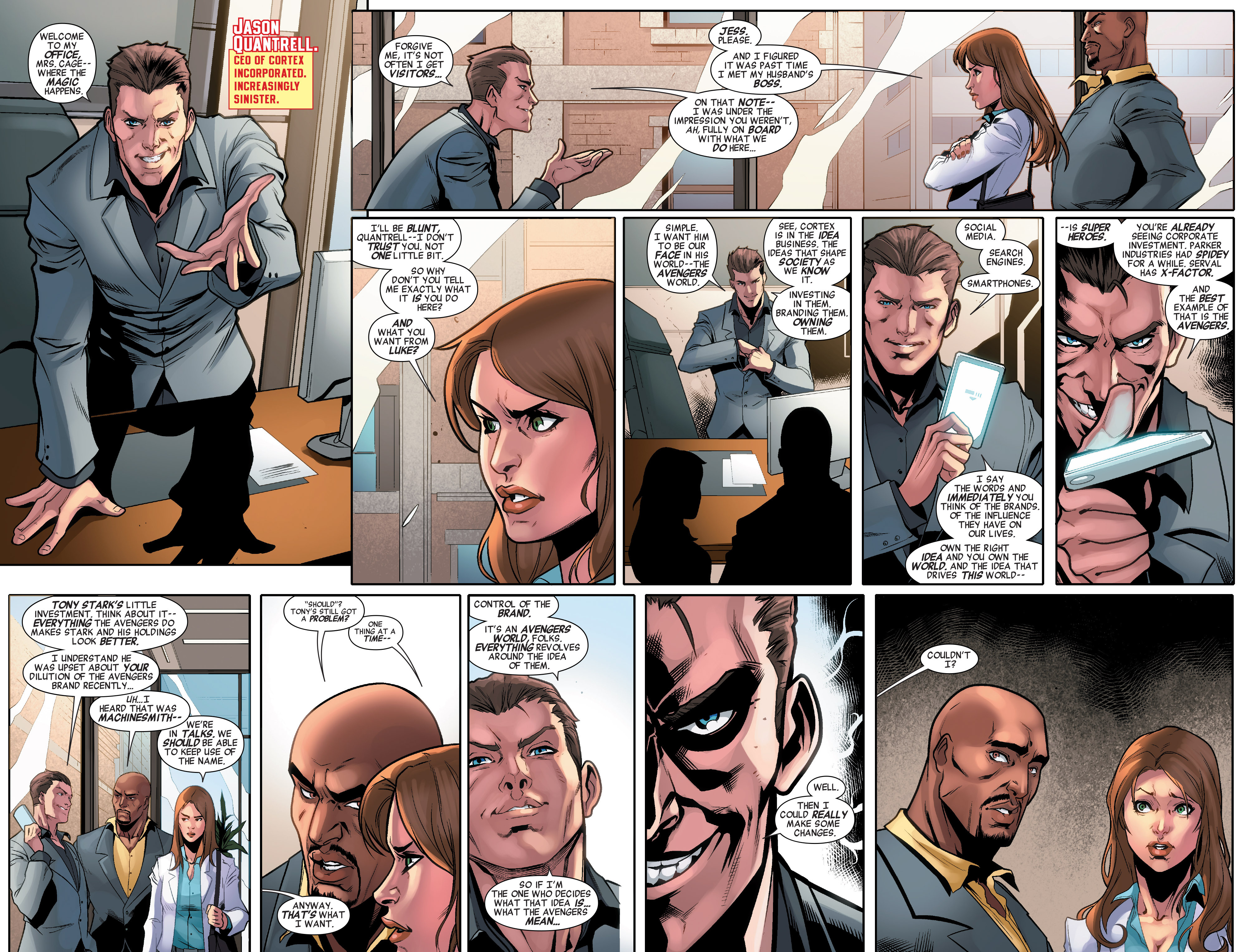 Read online Captain America and the Mighty Avengers comic -  Issue #5 - 7