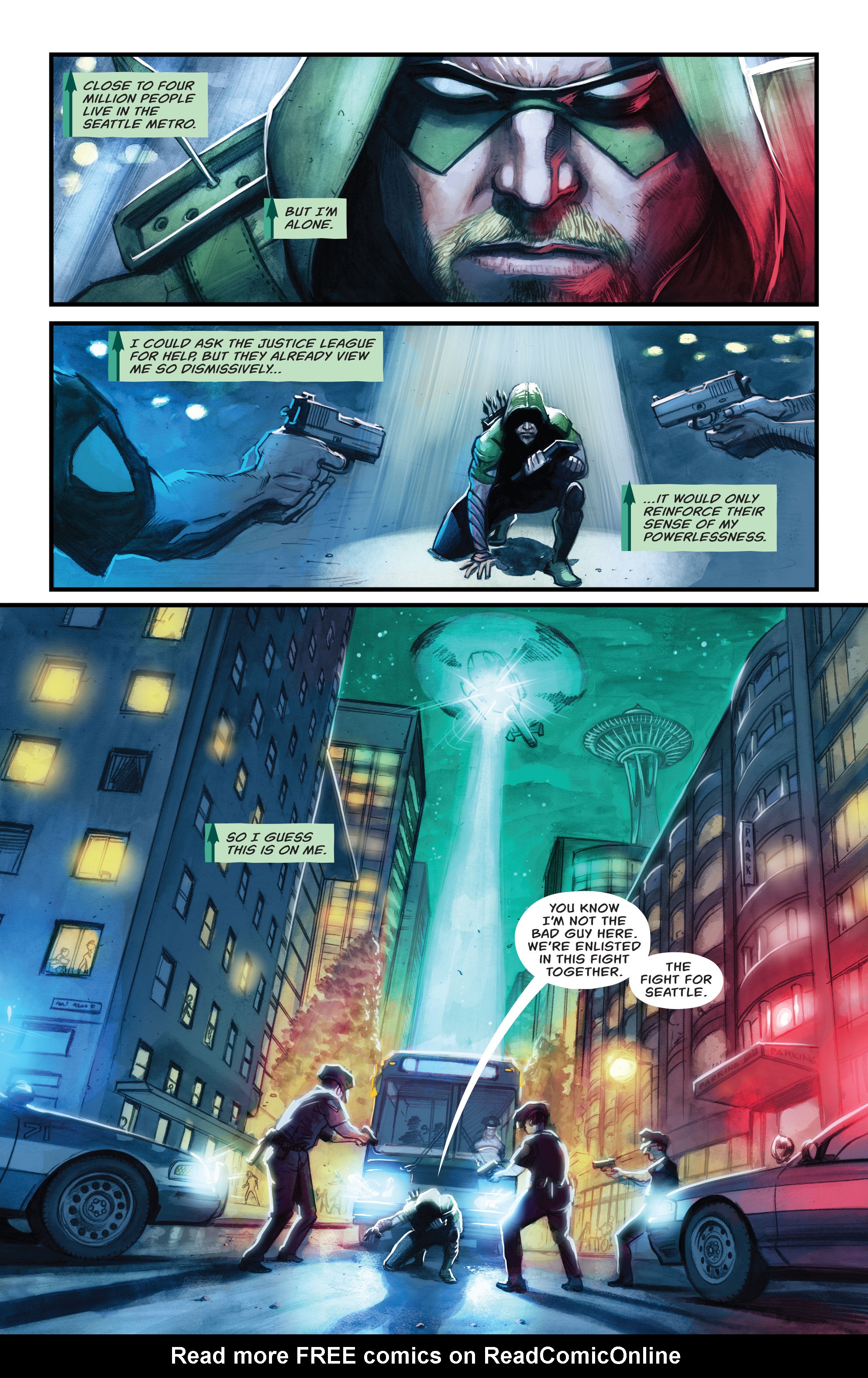 Read online Green Arrow (2016) comic -  Issue #4 - 4