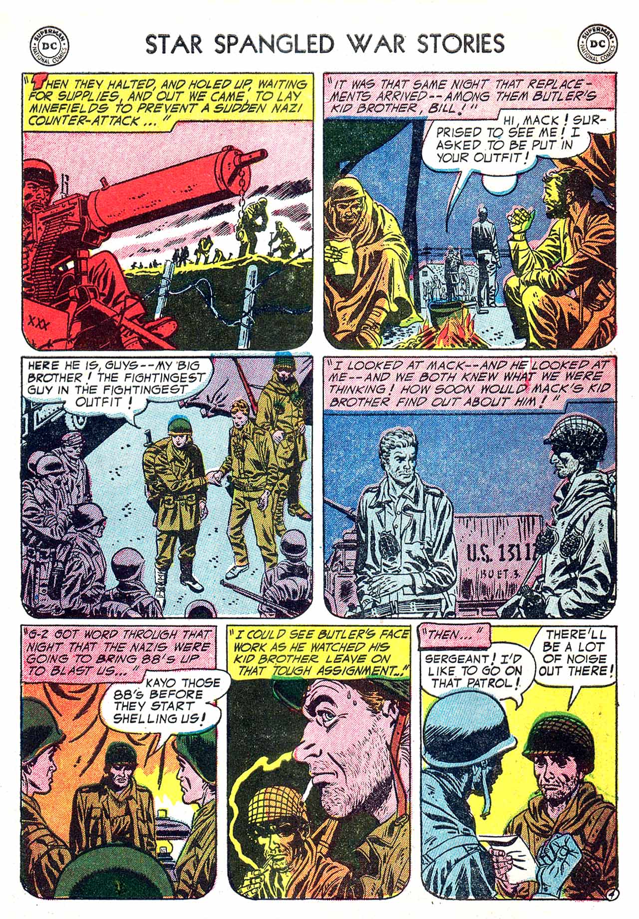 Read online Star Spangled War Stories (1952) comic -  Issue #25 - 31