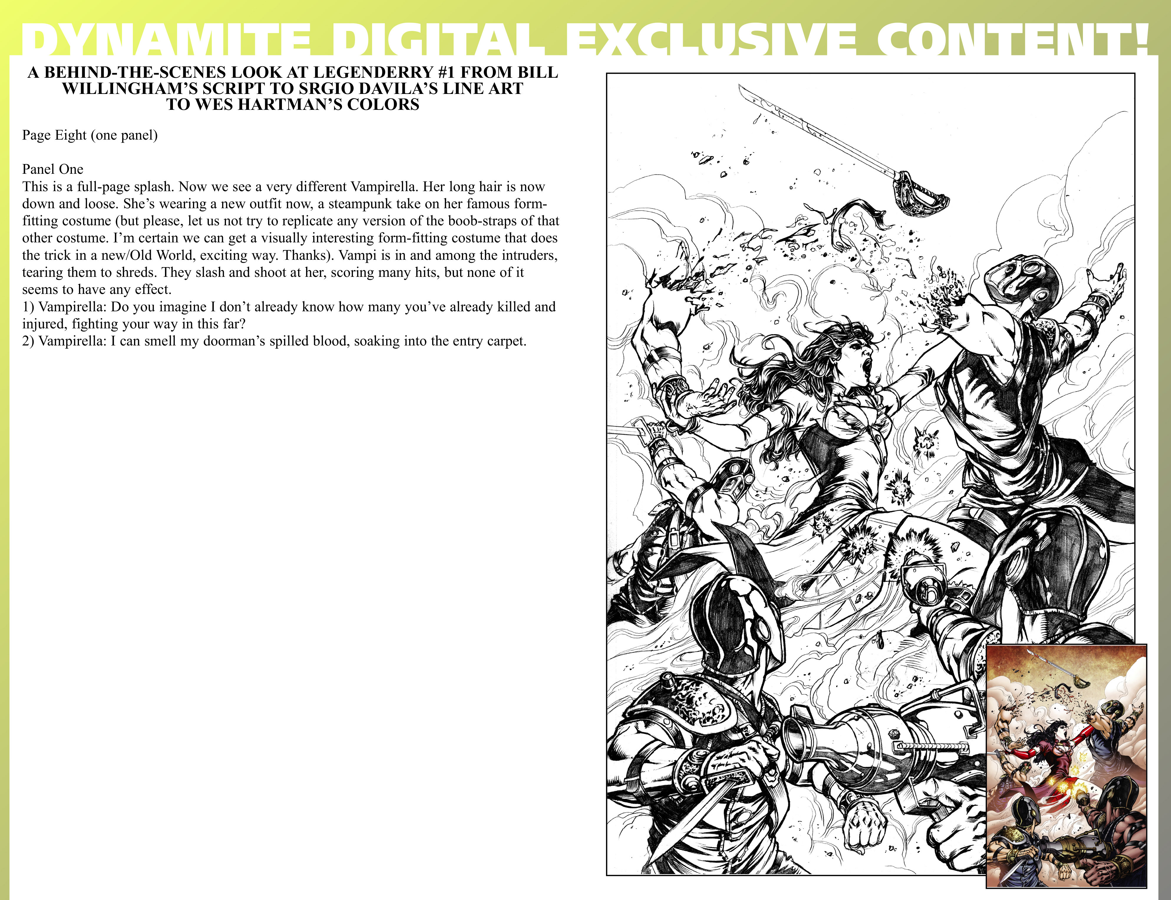 Read online Legenderry: A Steampunk Adventure comic -  Issue #1 - 33