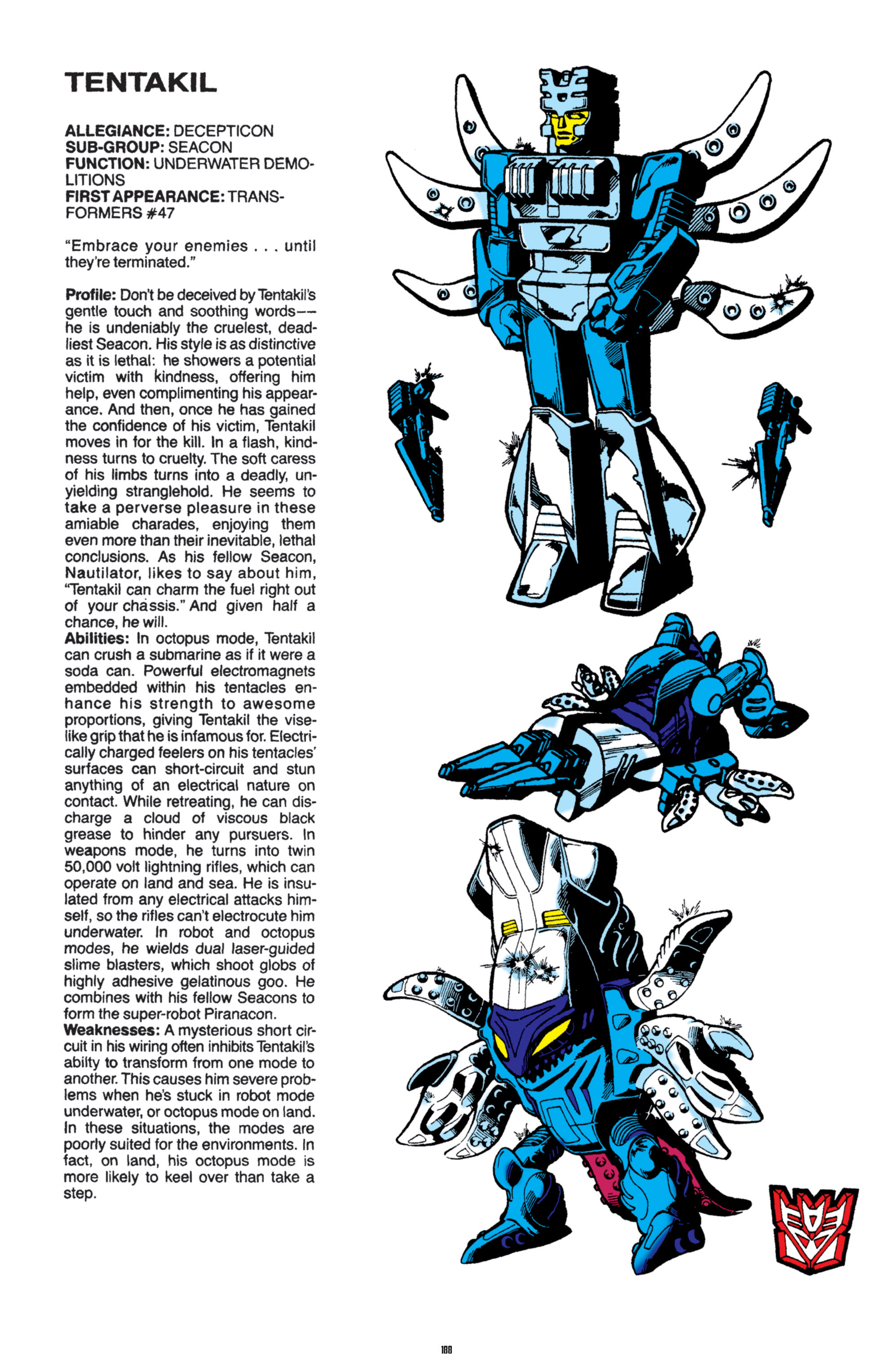 Read online The Transformers Classics comic -  Issue # TPB 8 - 185