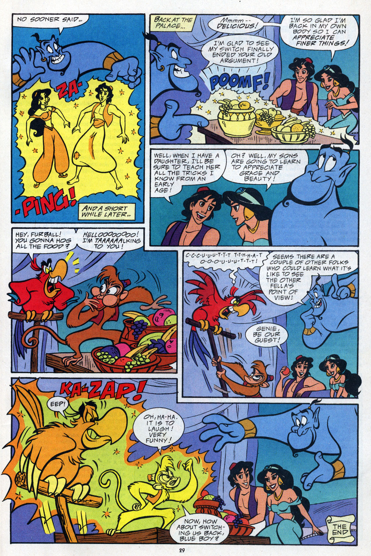 Read online Disney's Aladdin comic -  Issue #8 - 31