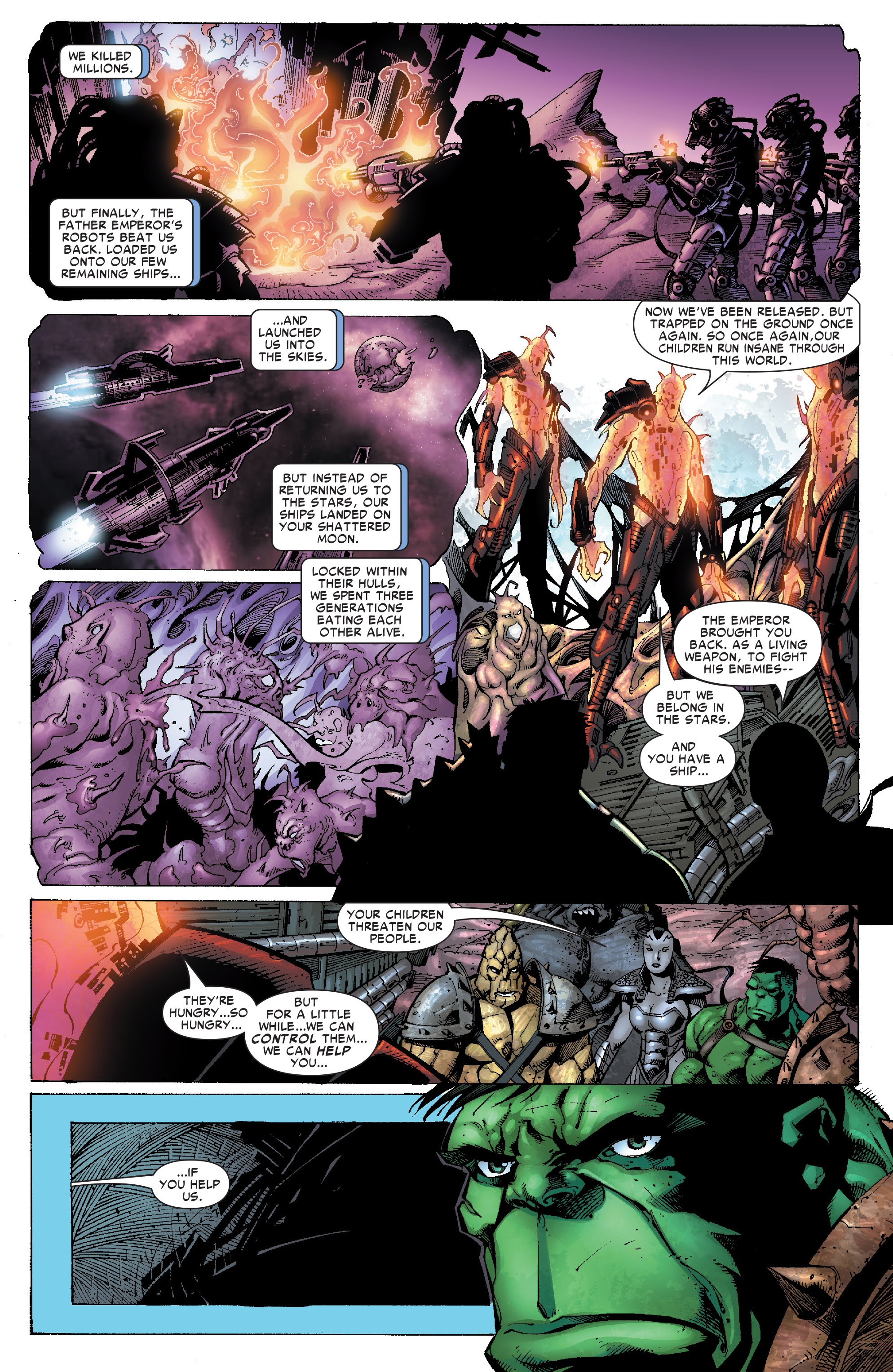 Read online Hulk: Planet Hulk Omnibus comic -  Issue # TPB (Part 5) - 18