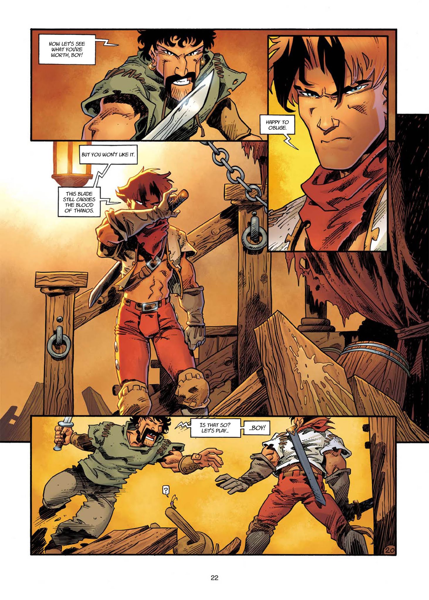Read online Lanfeust Odyssey comic -  Issue #1 - 22