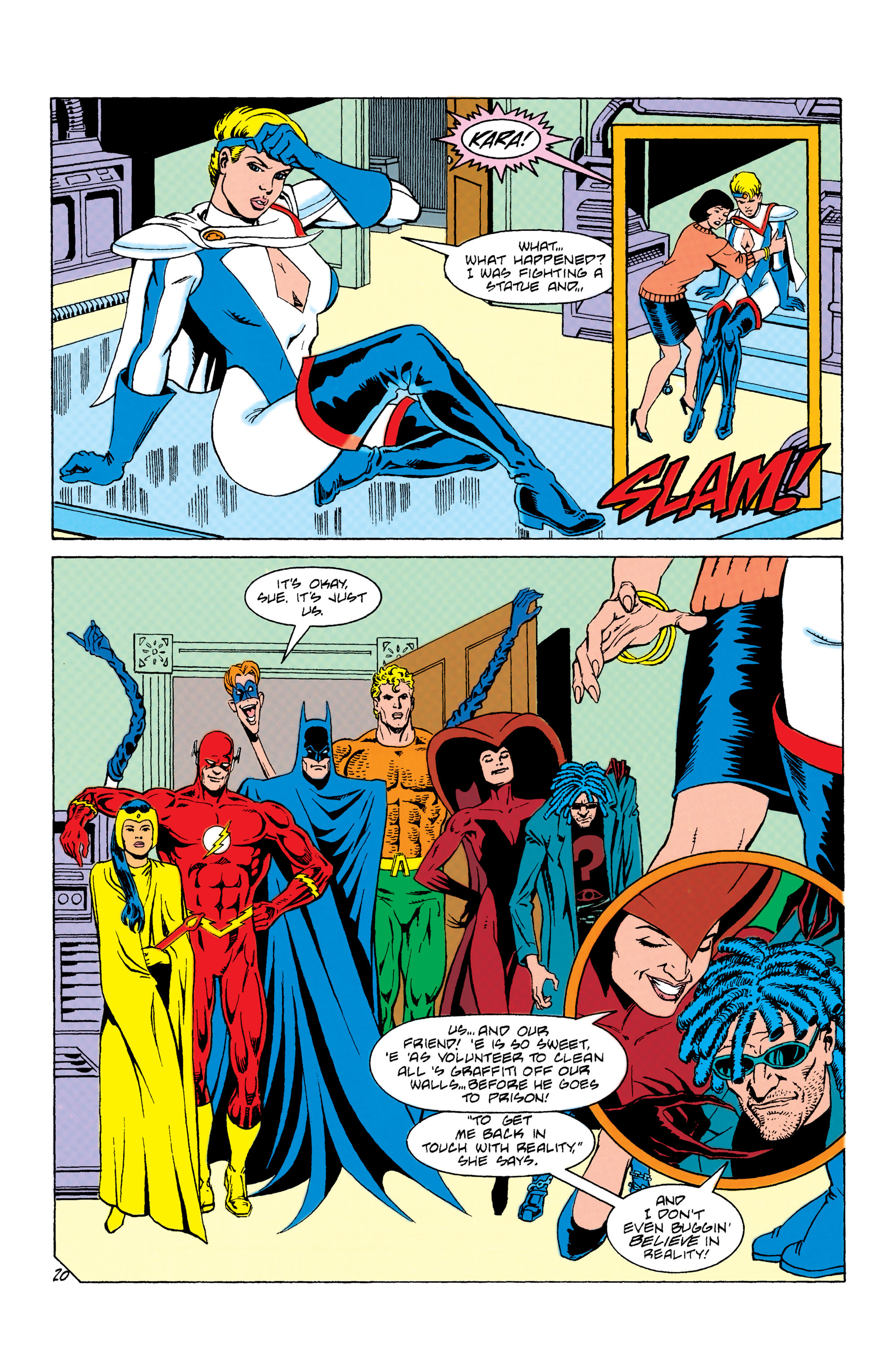 Read online Justice League Europe comic -  Issue #39 - 20