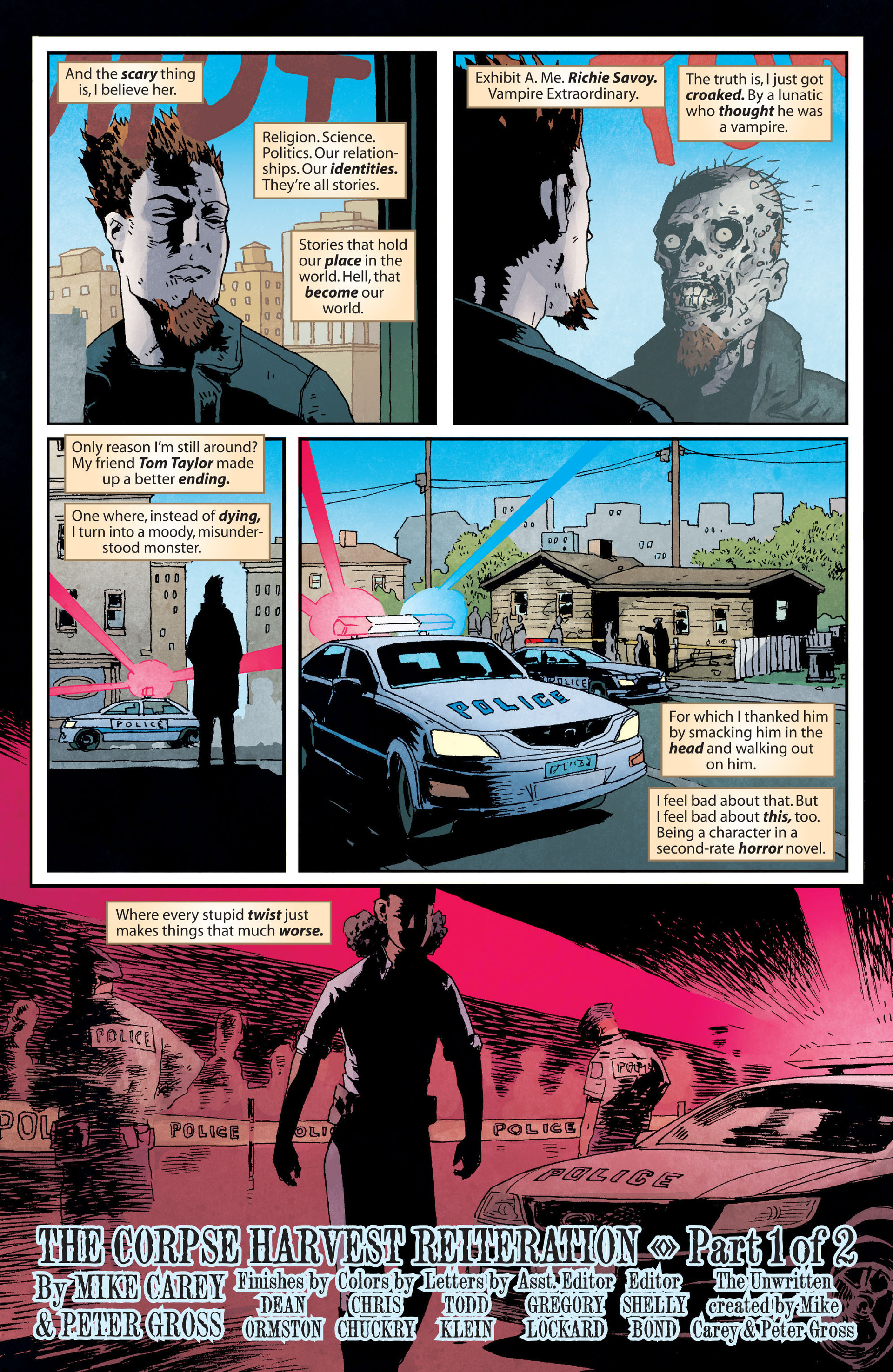 Read online The Unwritten comic -  Issue #45 - 5