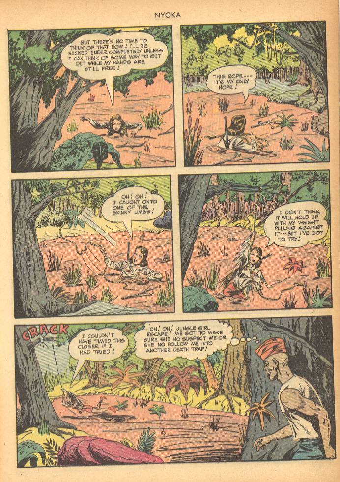 Read online Nyoka the Jungle Girl (1945) comic -  Issue #38 - 13