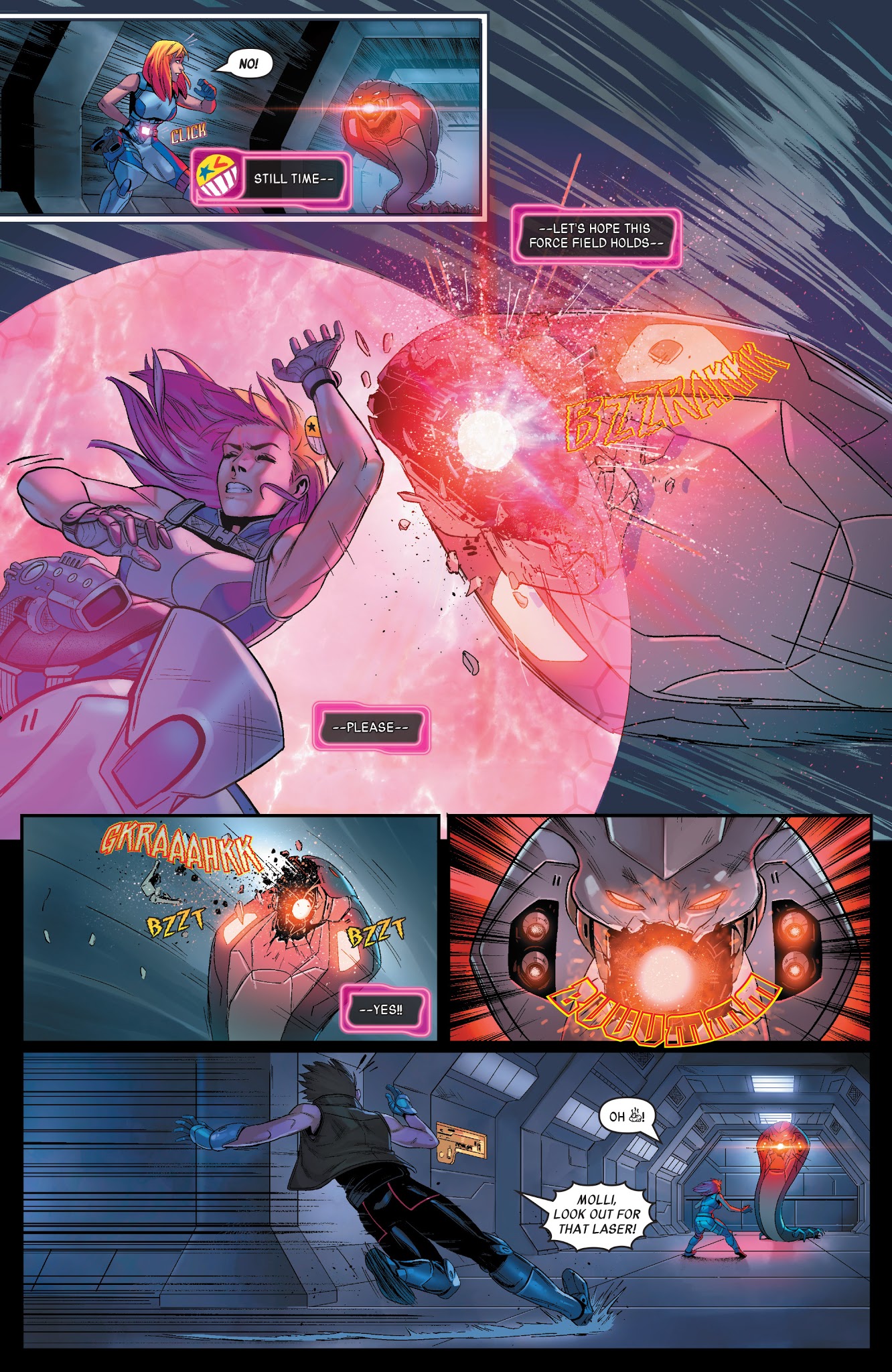 Read online BubbleGun (2017) comic -  Issue #2 - 4