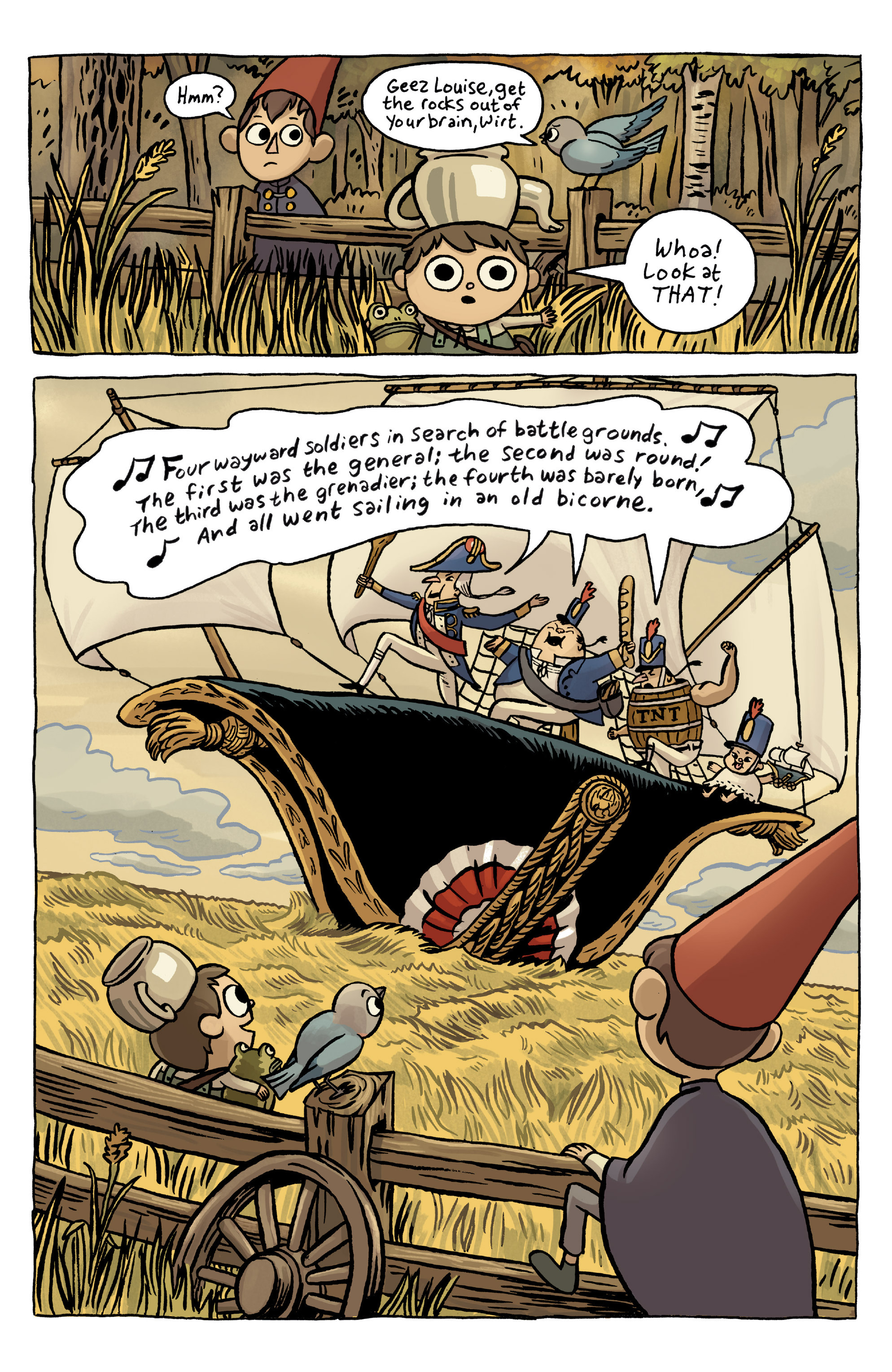 Read online Over the Garden Wall (2015) comic -  Issue # _Special - 5