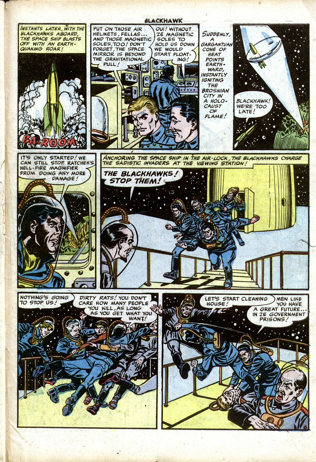 Read online Blackhawk (1957) comic -  Issue #65 - 31