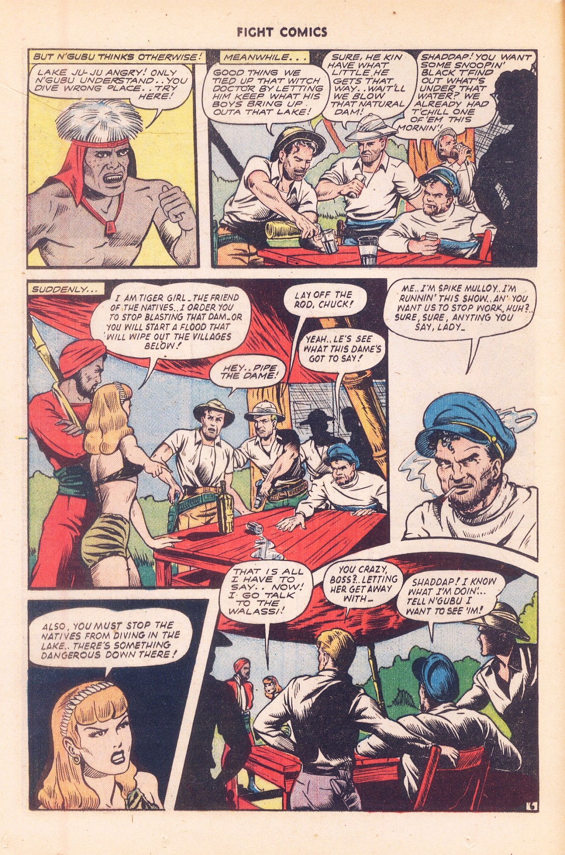 Read online Fight Comics comic -  Issue #38 - 16