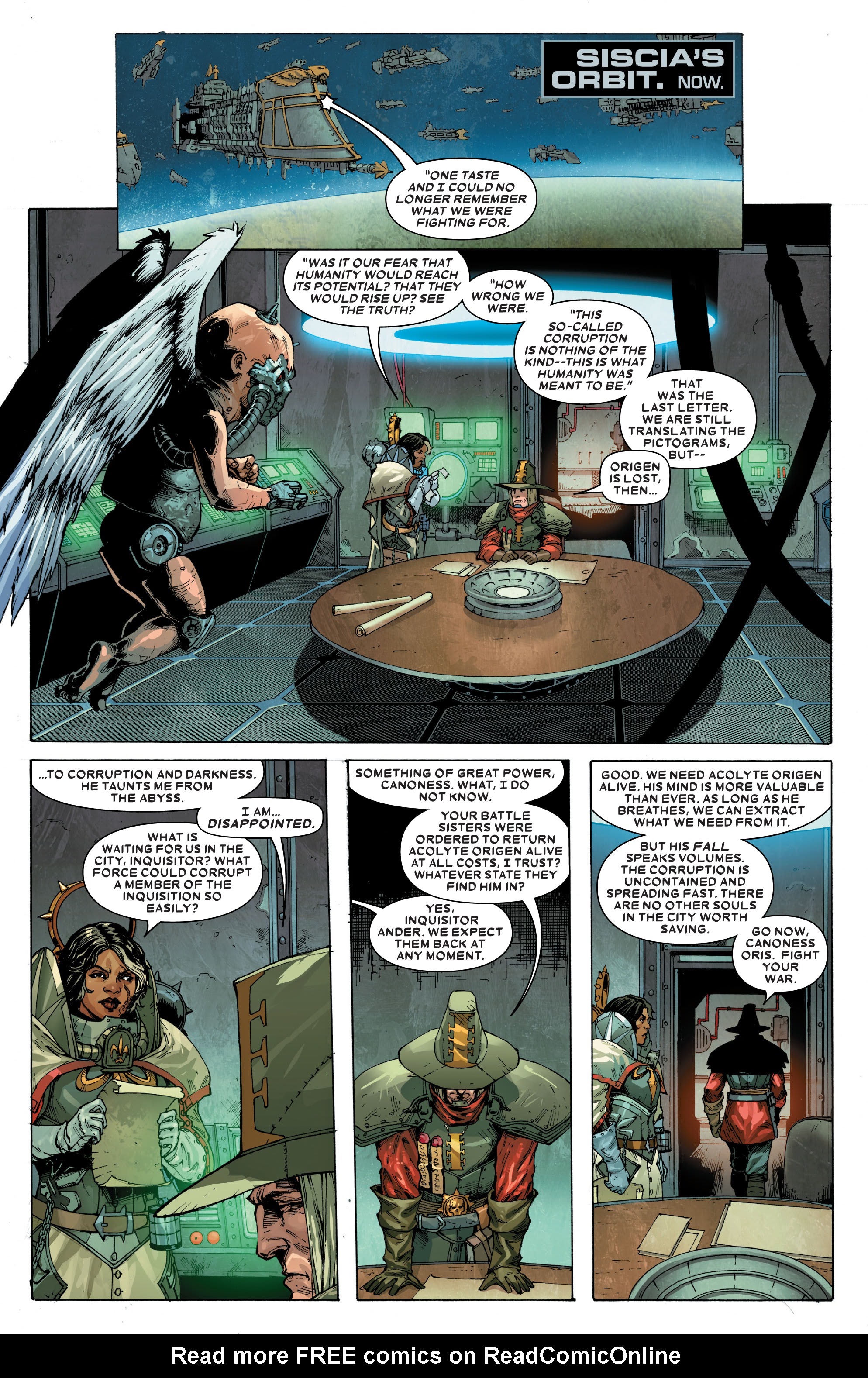 Read online Warhammer 40,000: Sisters Of Battle comic -  Issue #4 - 5