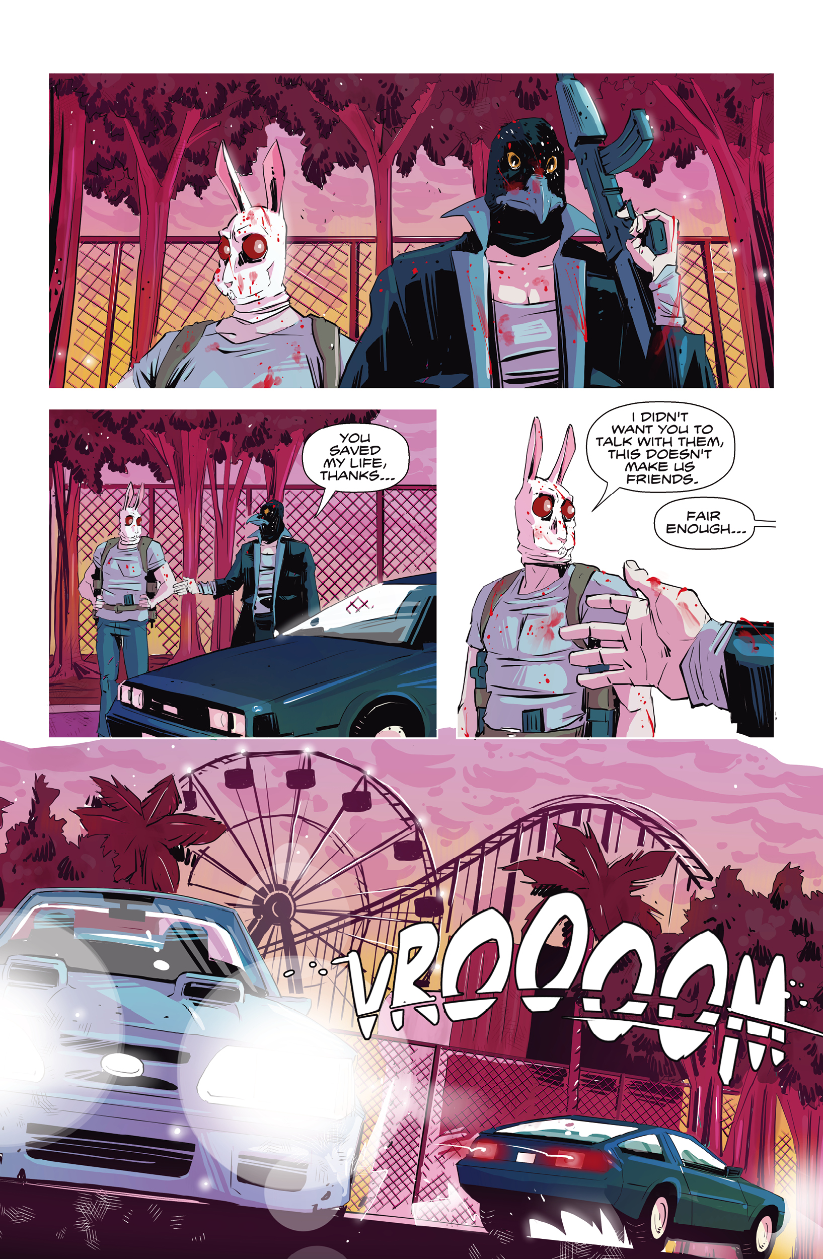 Read online Hotline Miami 2: Wrong Number comic -  Issue #4 - 22