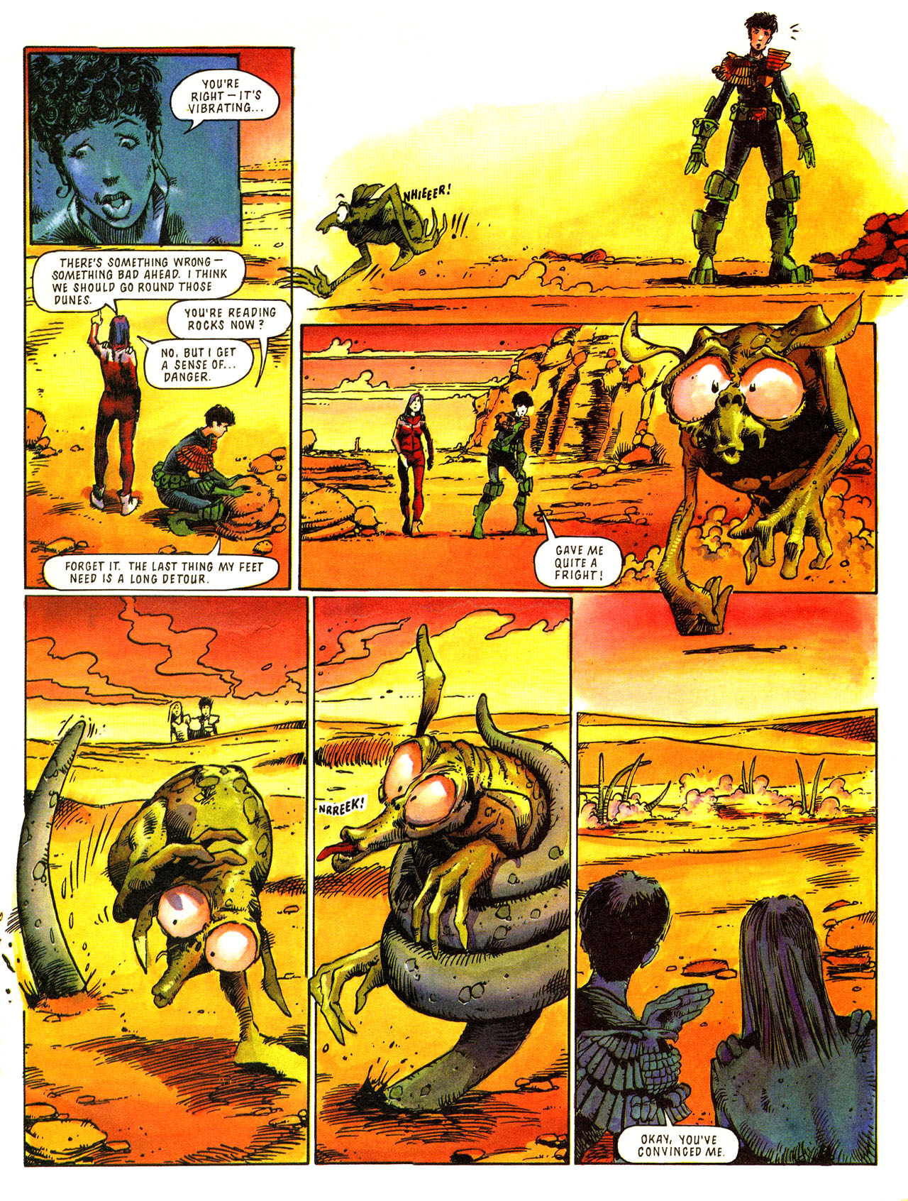 Read online Judge Dredd: The Megazine (vol. 2) comic -  Issue #67 - 7