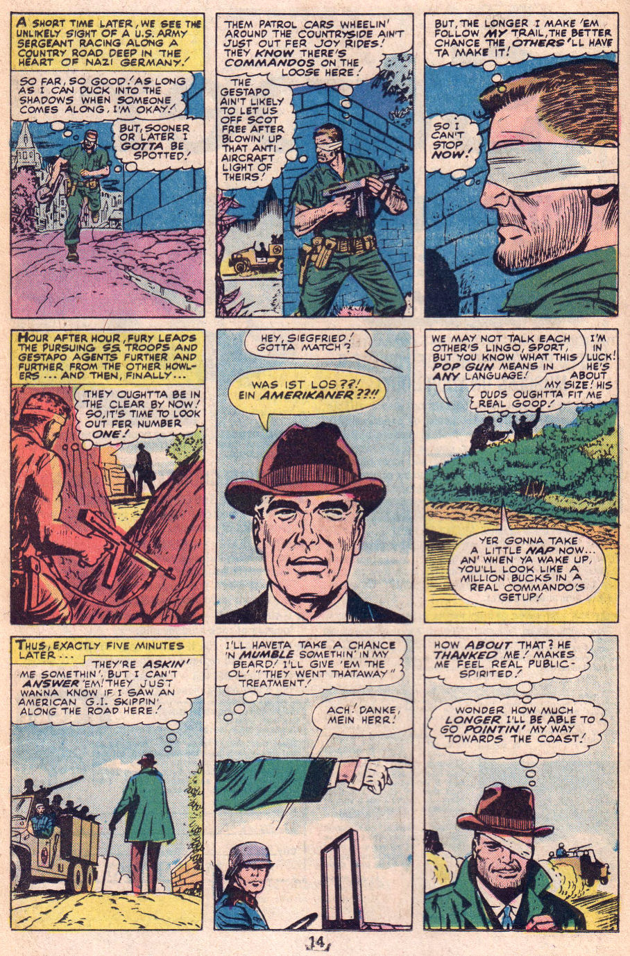 Read online Sgt. Fury comic -  Issue #129 - 16