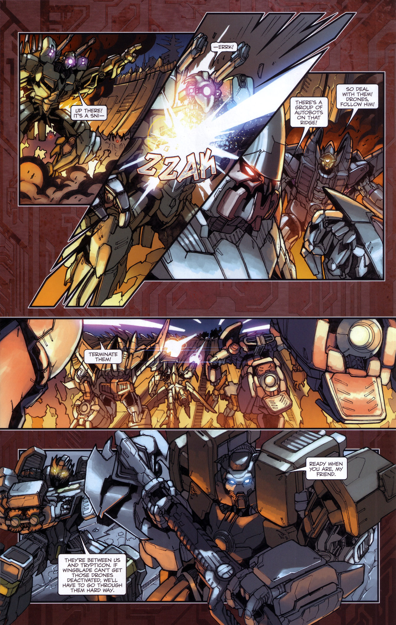 Read online Transformers: The Reign of Starscream comic -  Issue #5 - 14